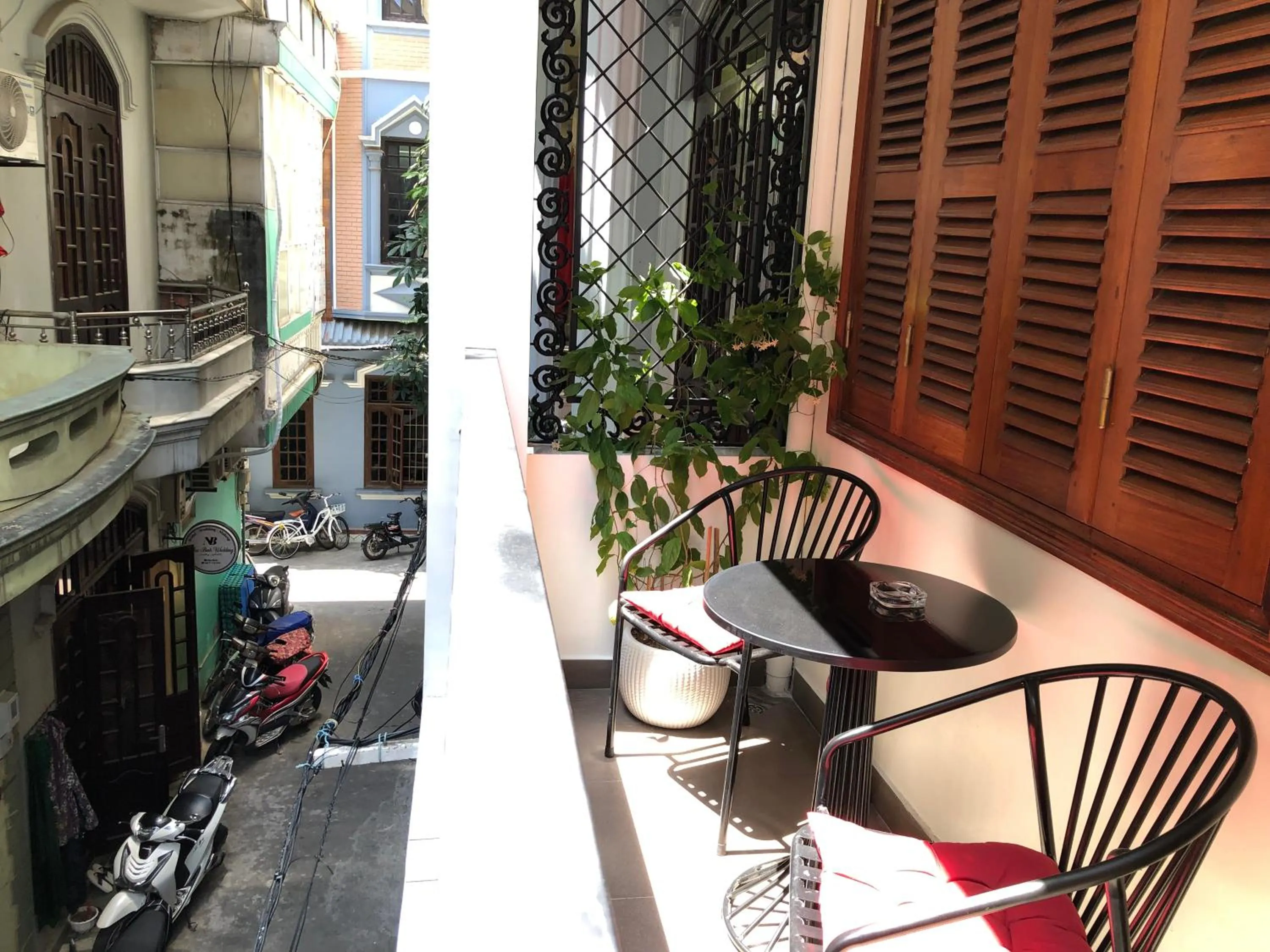 Balcony/Terrace in Maya Homestay