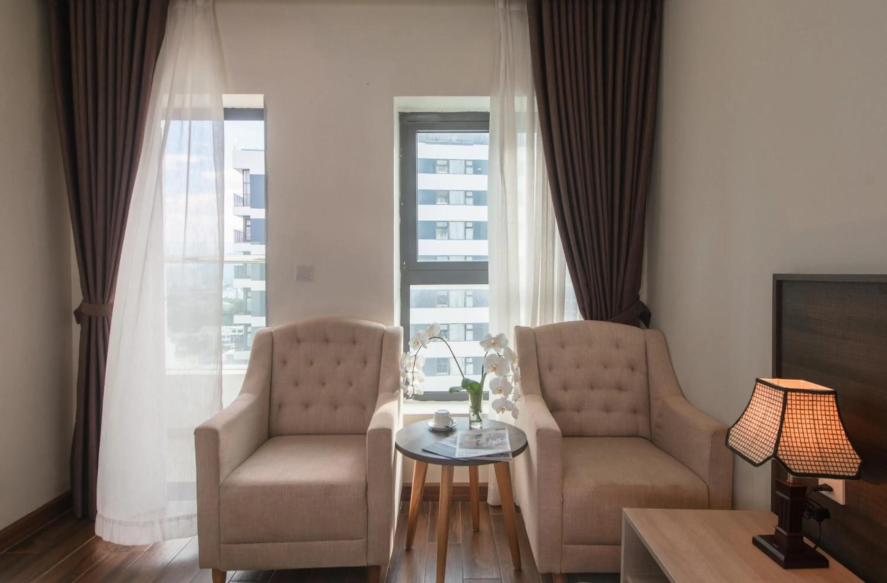 Seating area in BN Boutique Nha Trang Beach