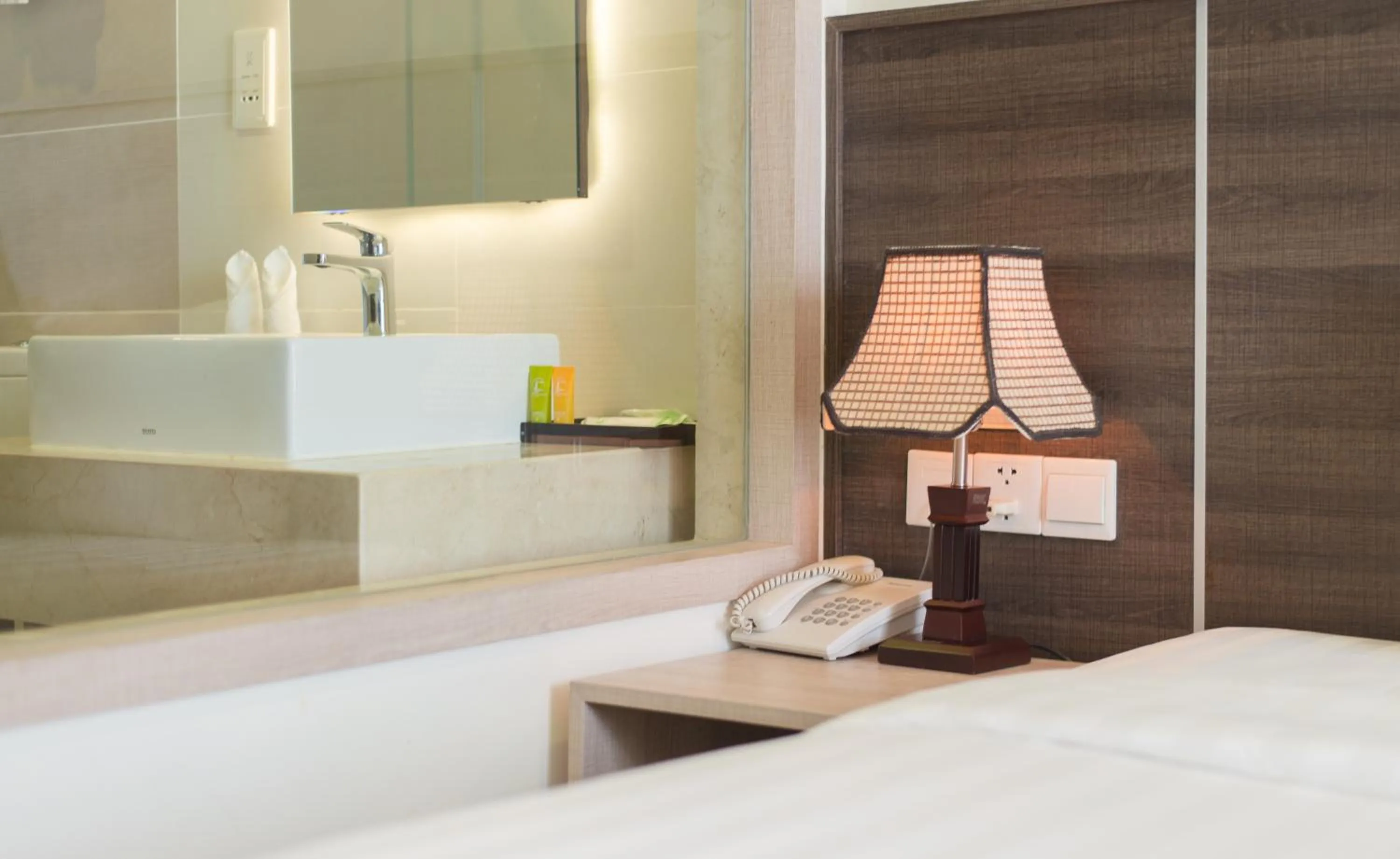 Bathroom, Bed in BN Boutique Nha Trang Beach