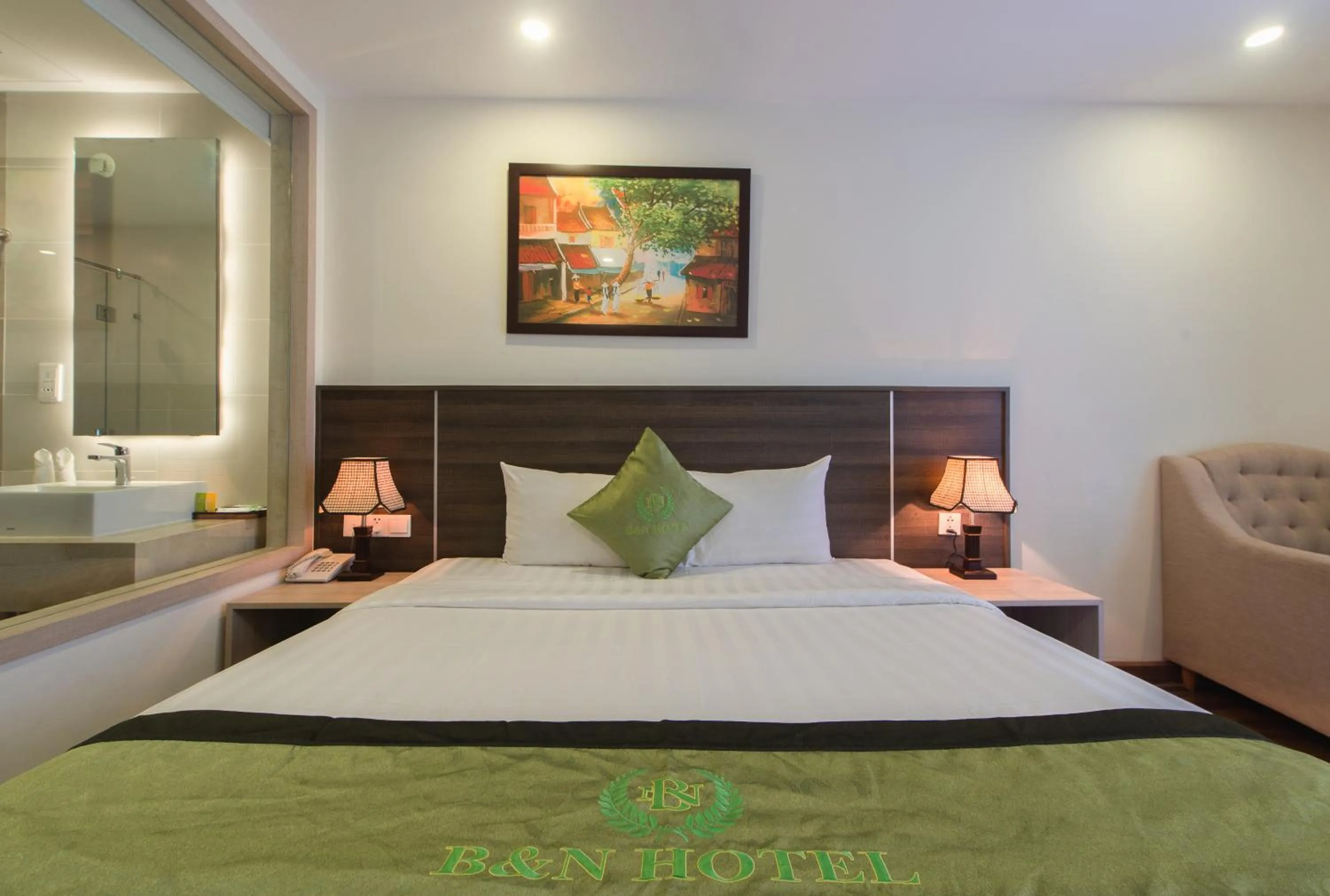 Bed in BN Boutique Nha Trang Beach