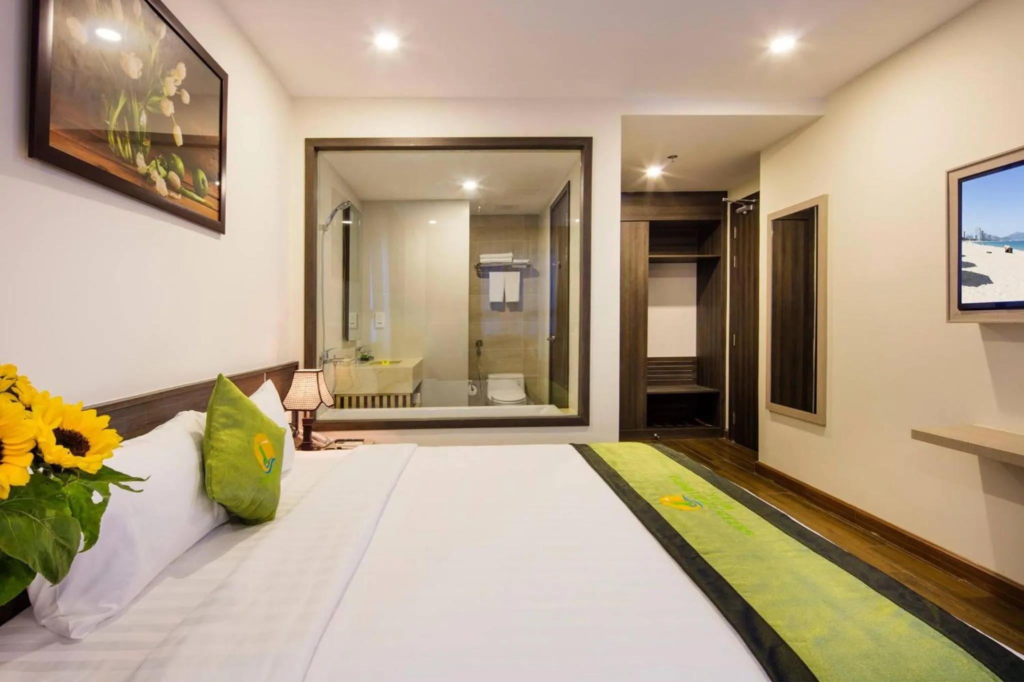 Bedroom, Bed in BN Boutique Nha Trang Beach