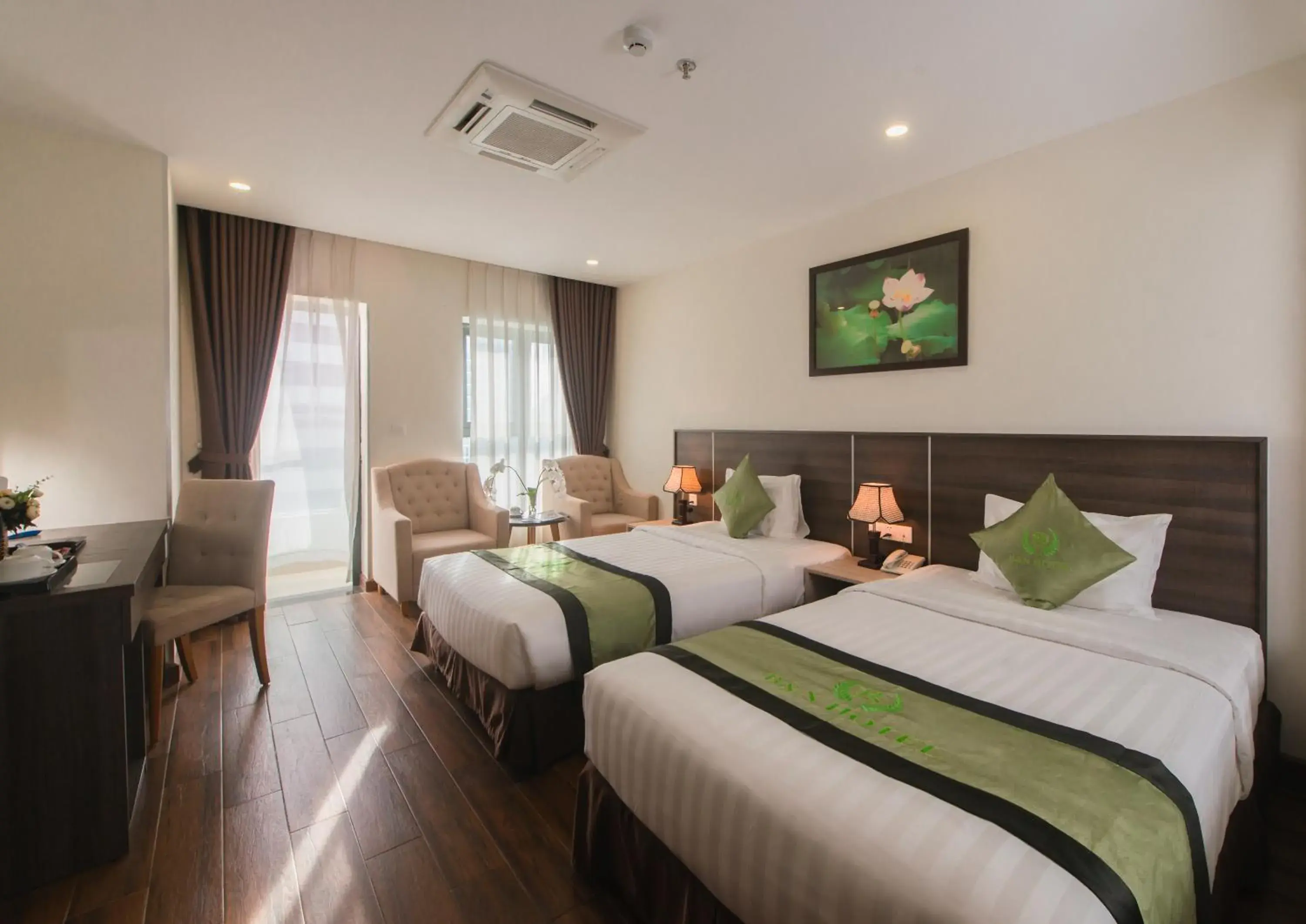Twin Room with City View in BN Boutique Nha Trang Beach Twin Room with City View in BN Boutique Nha Trang Beach