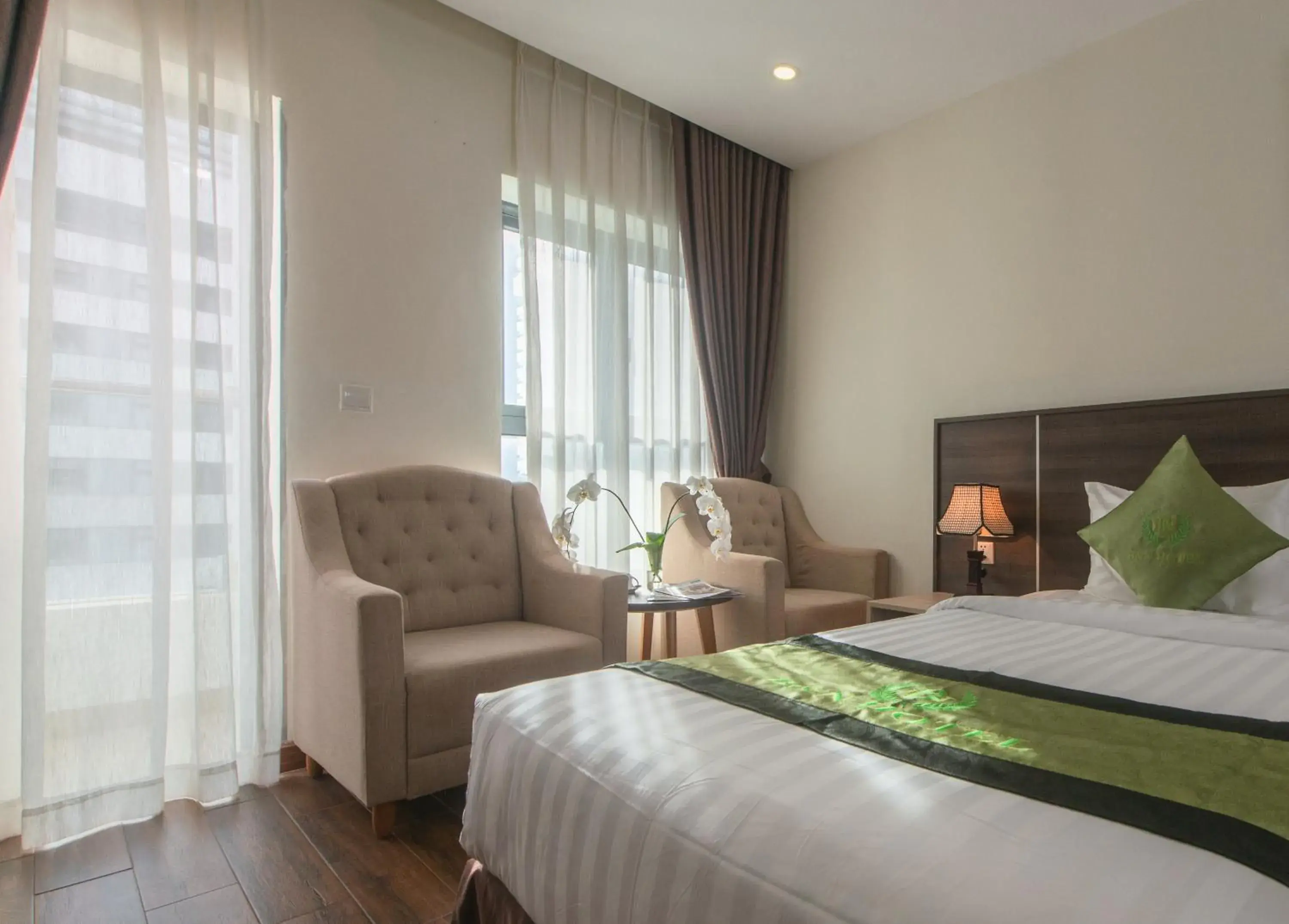Triple Room with Balcony in BN Boutique Nha Trang Beach Triple Room with Balcony in BN Boutique Nha Trang Beach