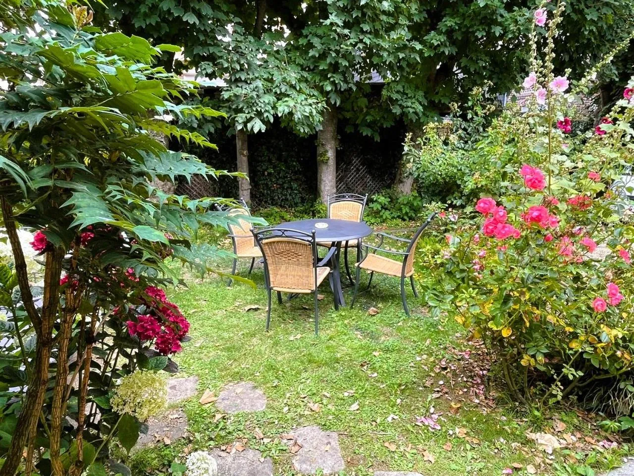 Garden in La Villa Bligny