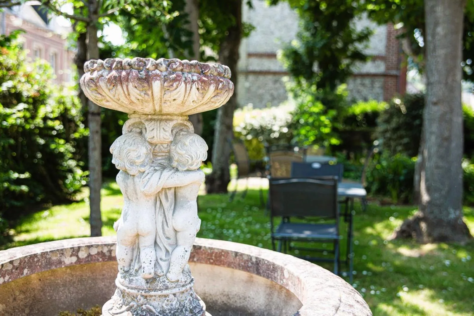 Garden in La Villa Bligny