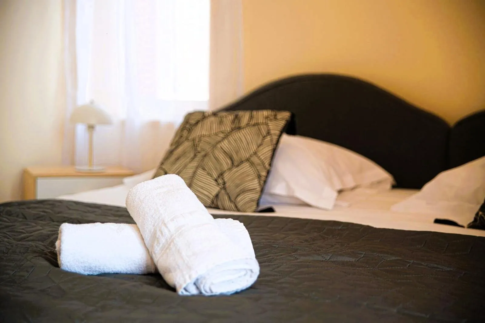Bedroom, Bed in La Villa Bligny