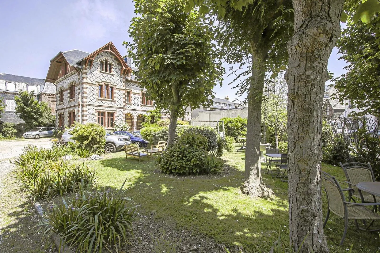 Garden in La Villa Bligny