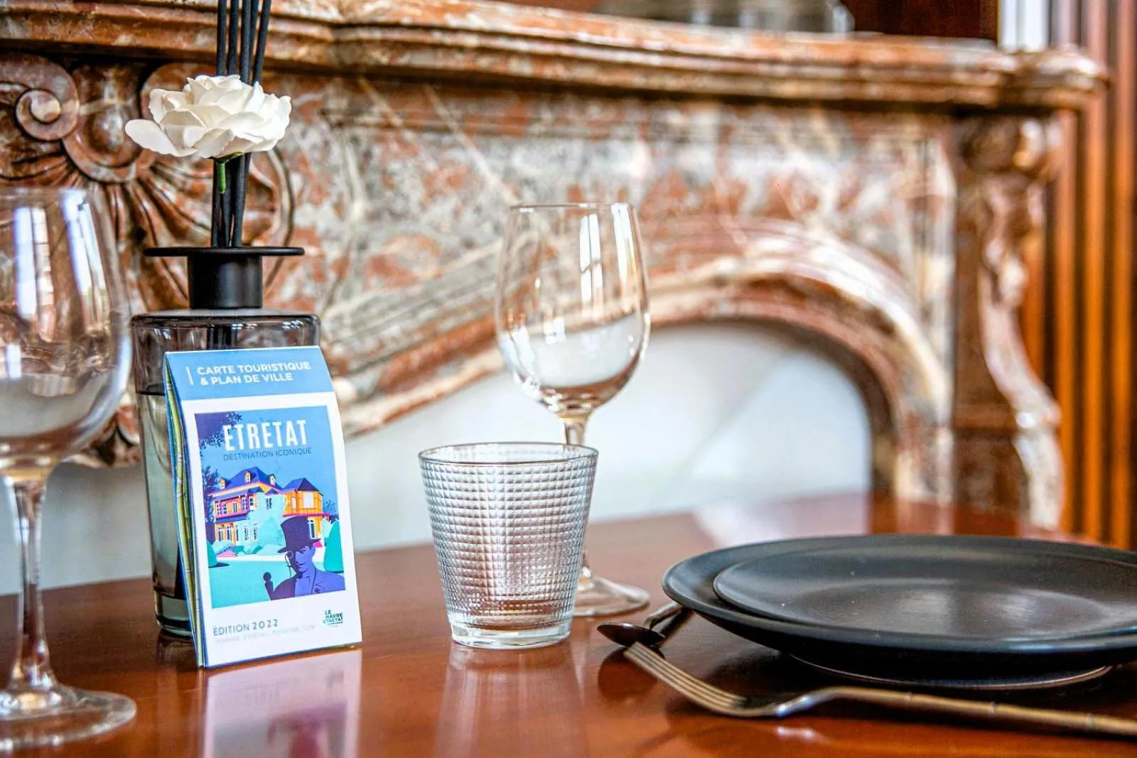 Food and drinks in La Villa Bligny