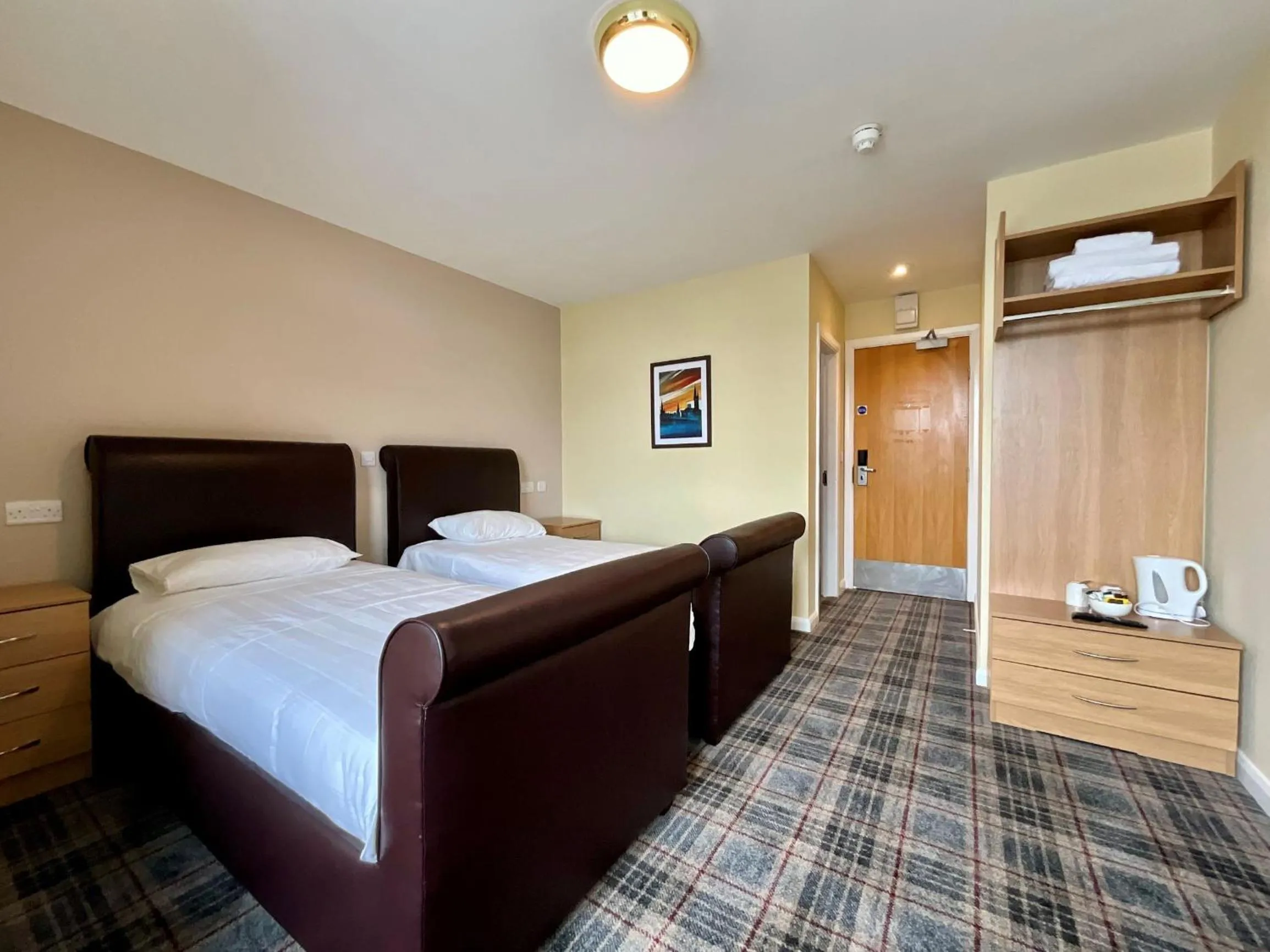 Bed in Britannia Inn Glasgow