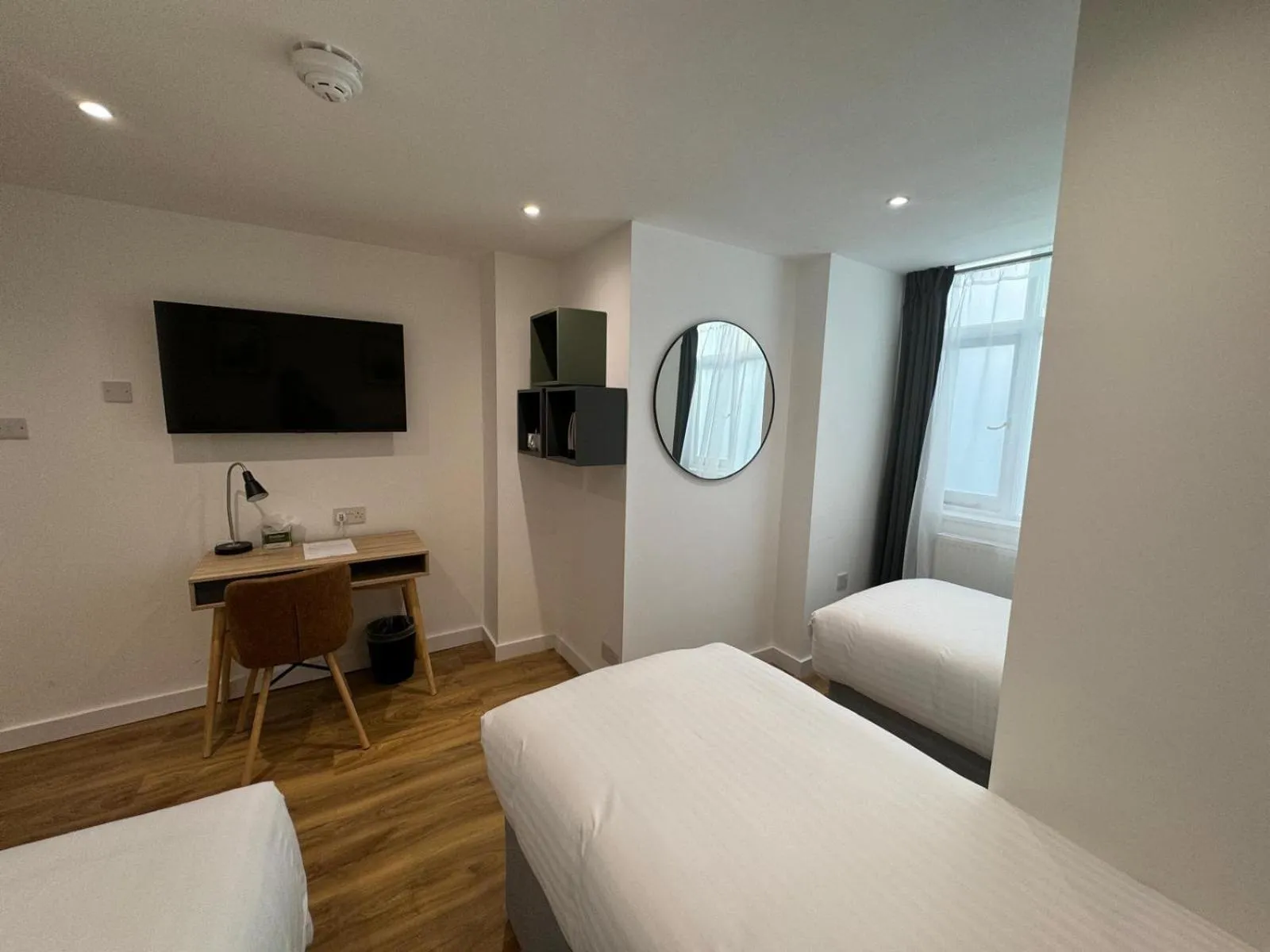 Bed in Berjaya Eden Park London Hotel