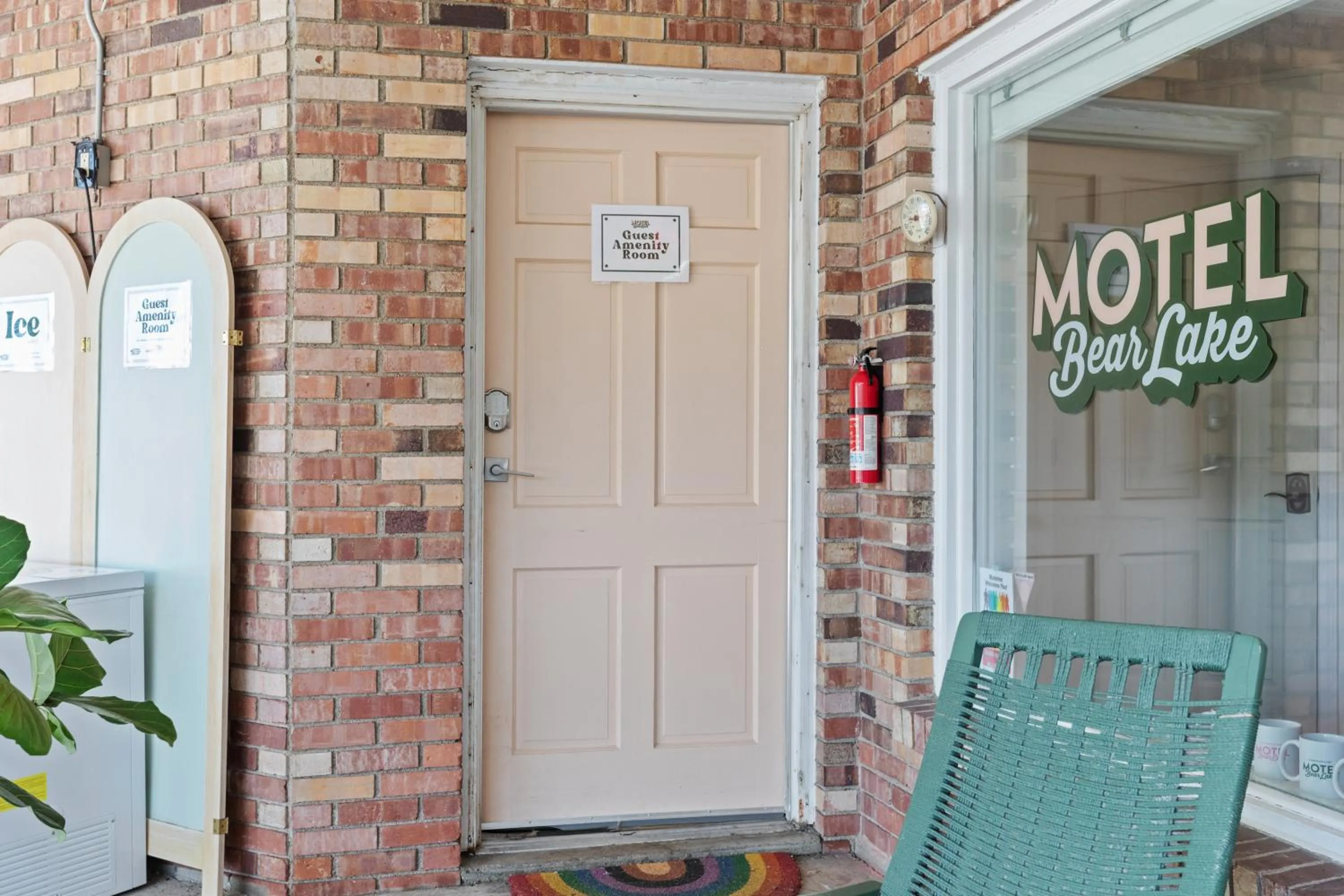 Property logo or sign in Motel Bear Lake