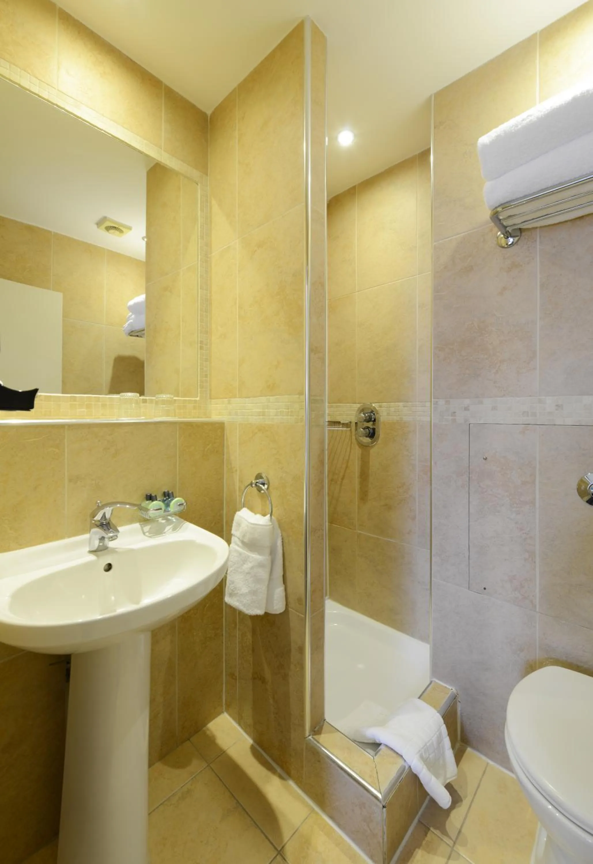 Shower in New Linden Hotel