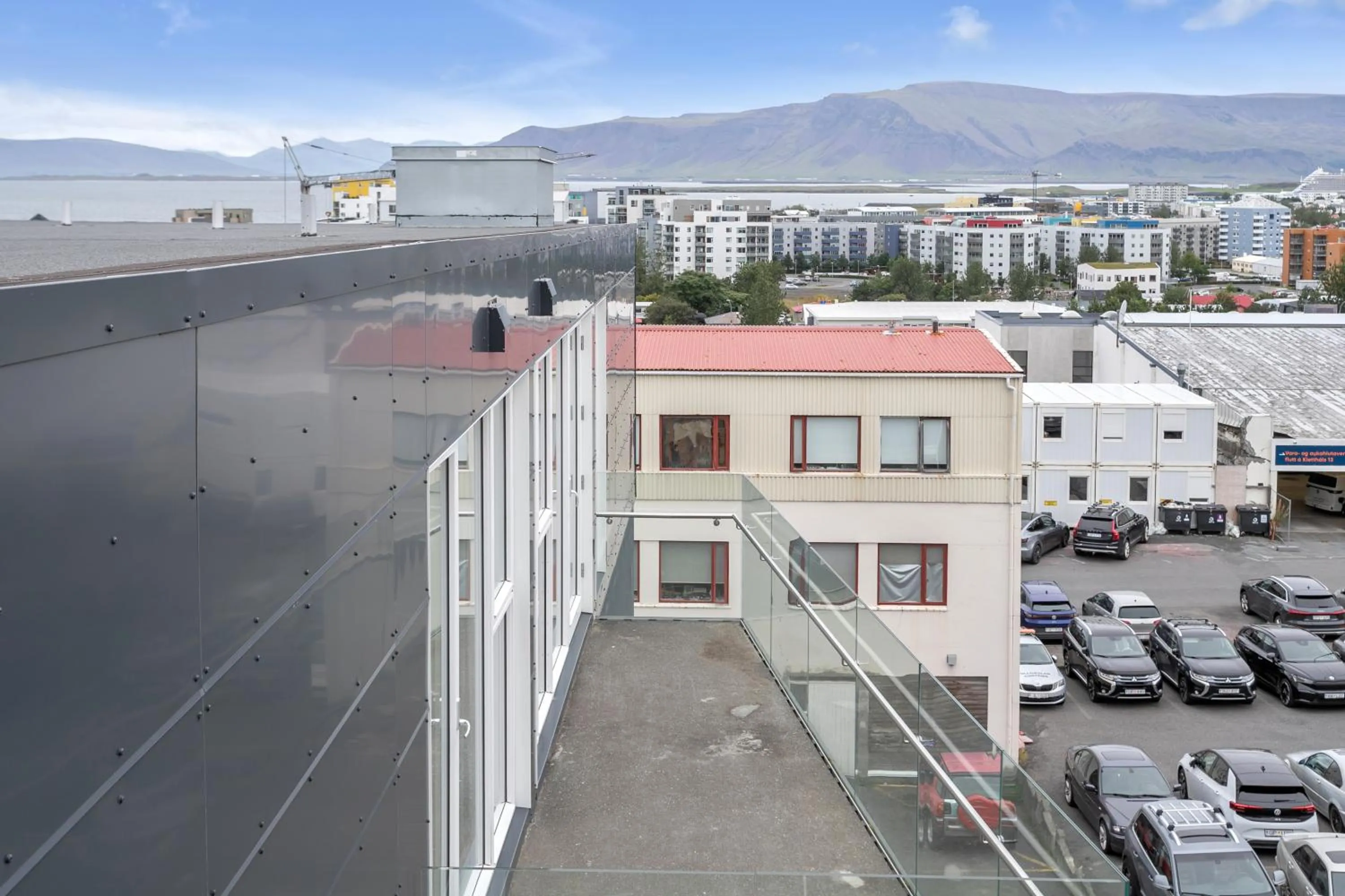 City view in Hotel Aska