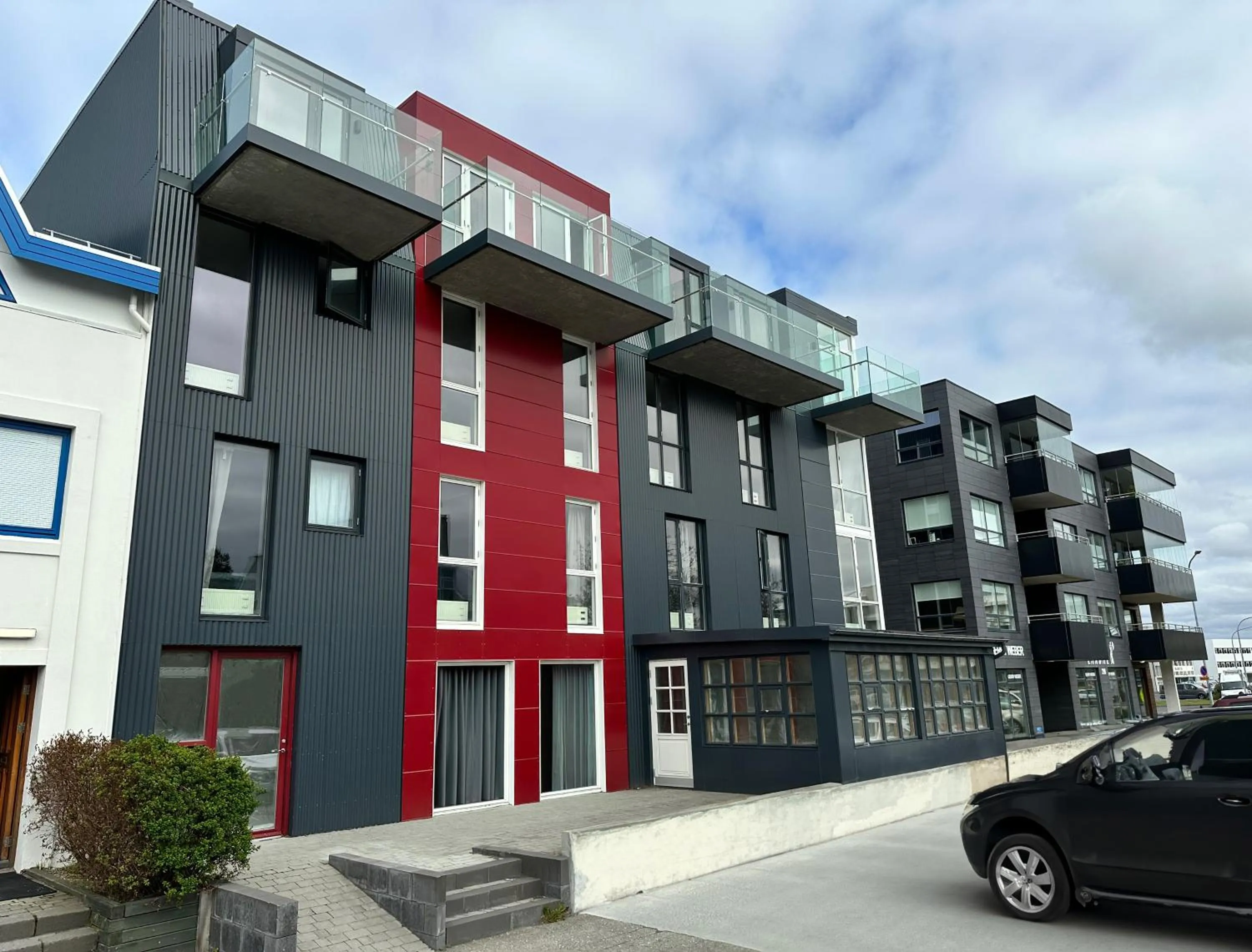 Street view in Hotel Aska