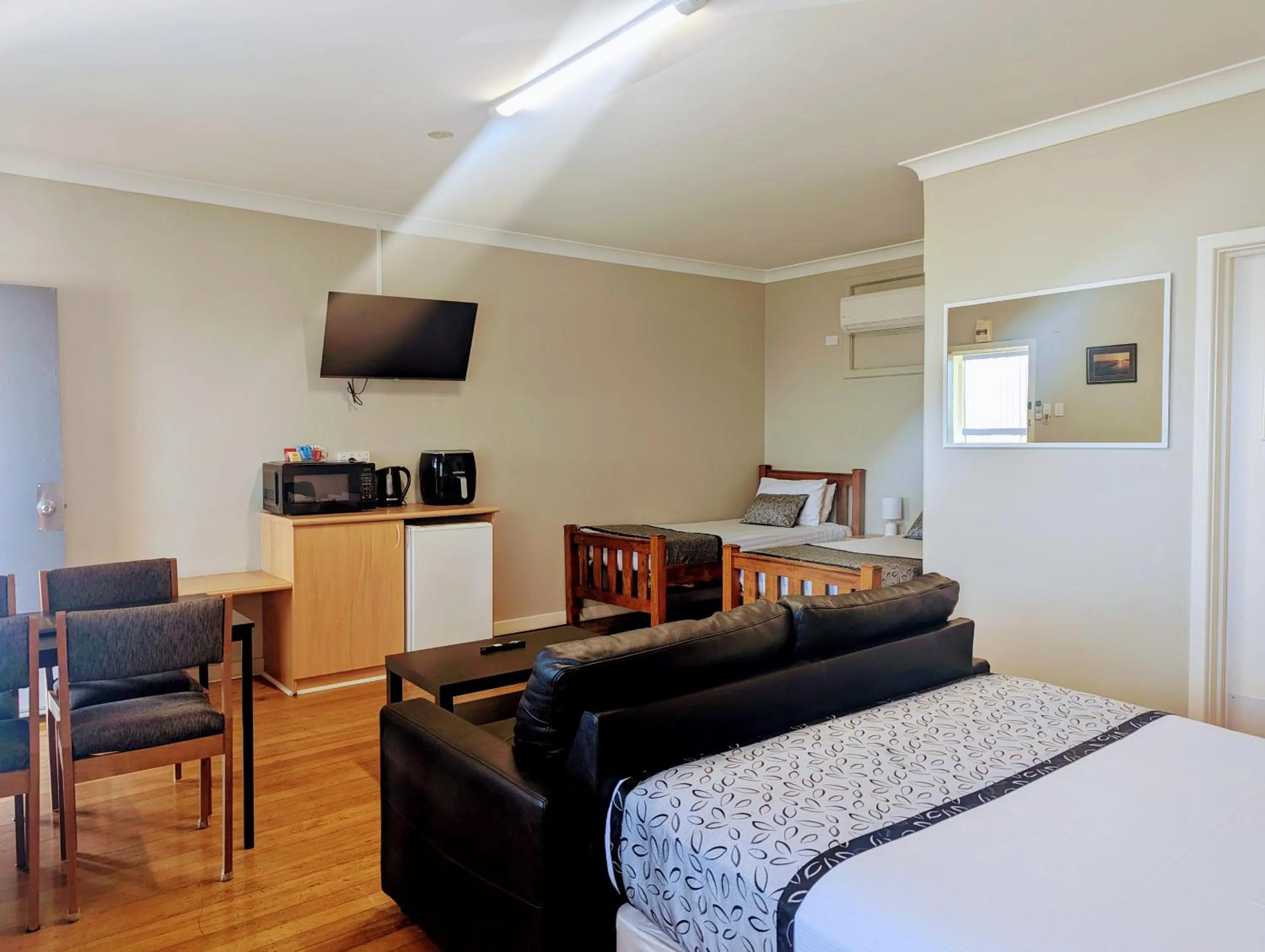 Bed in Ocean Drive Motel