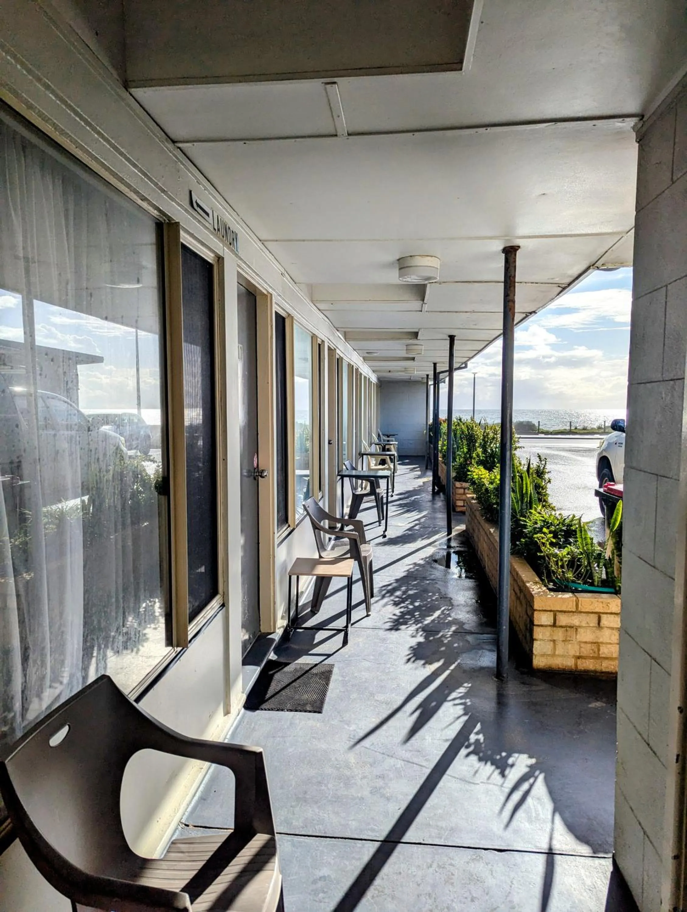 Property building in Ocean Drive Motel