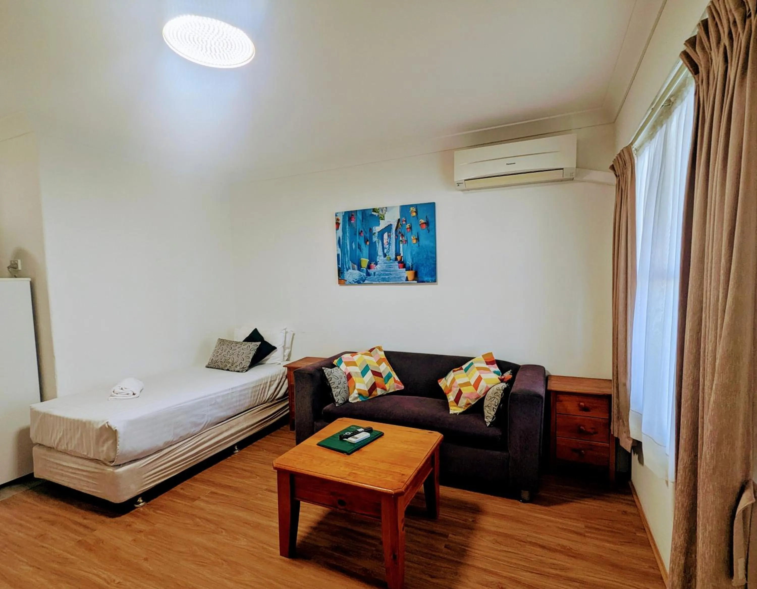 Bed in Ocean Drive Motel