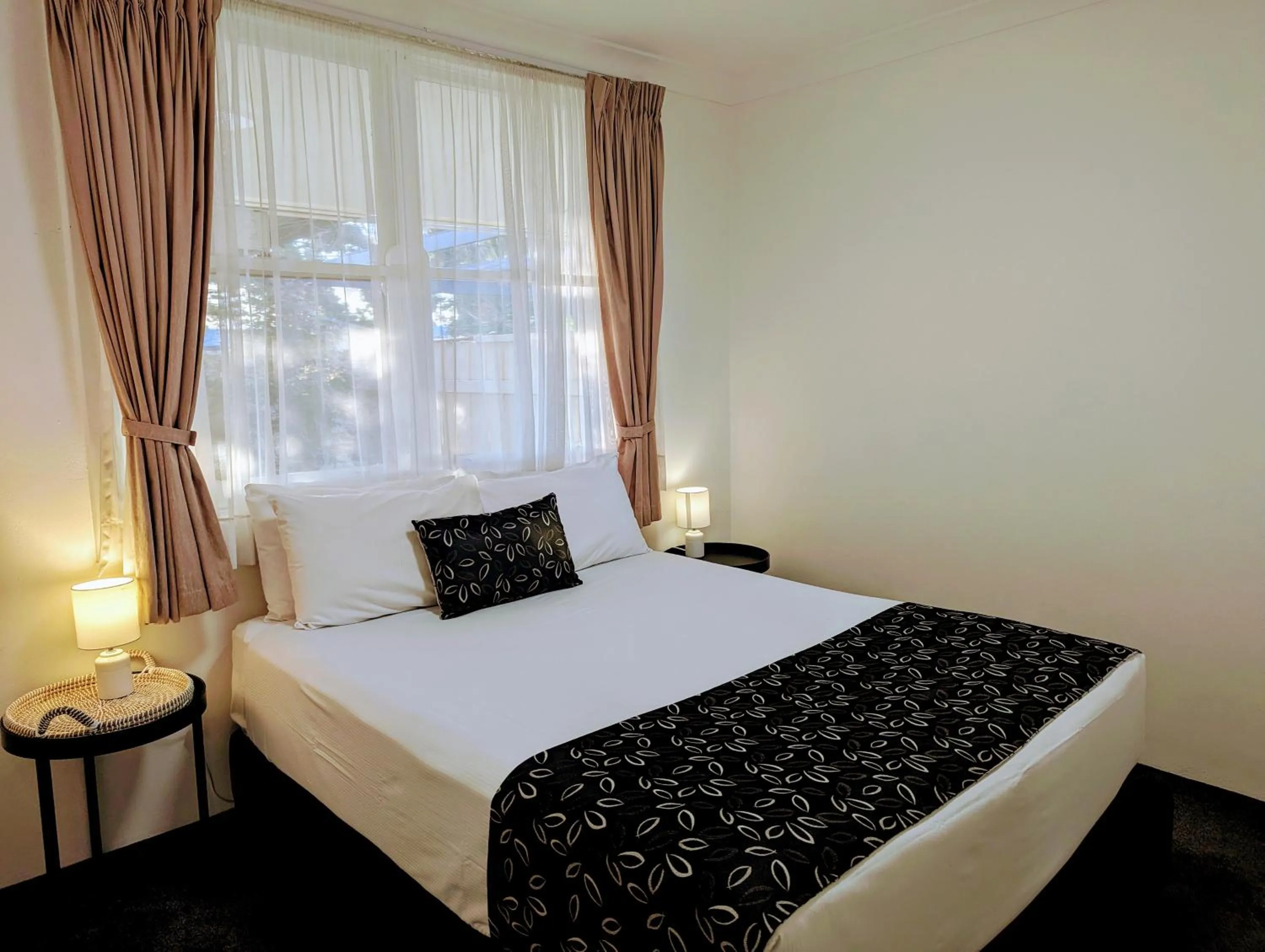 Bed in Ocean Drive Motel