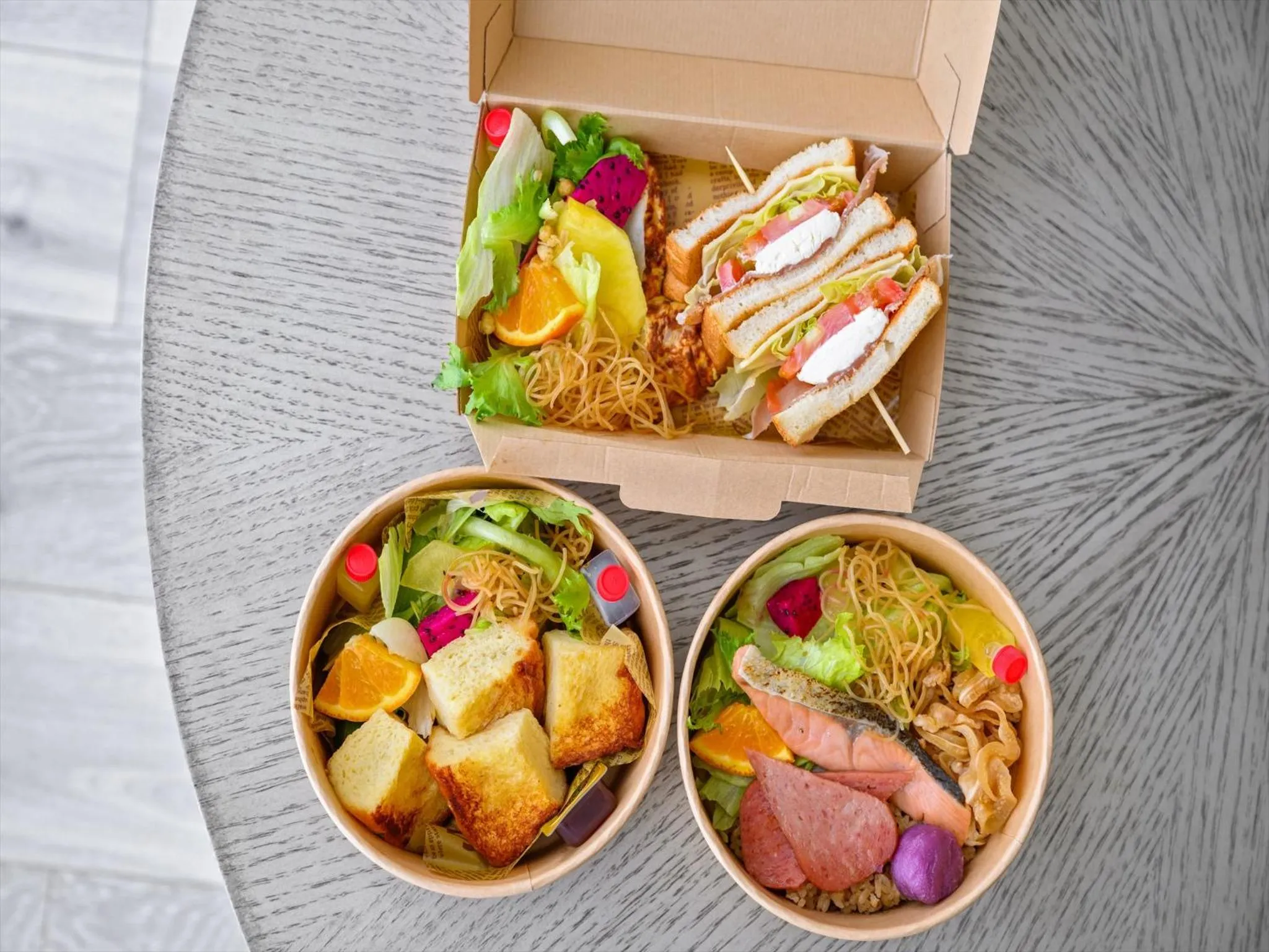 Breakfast in abundance okinawa