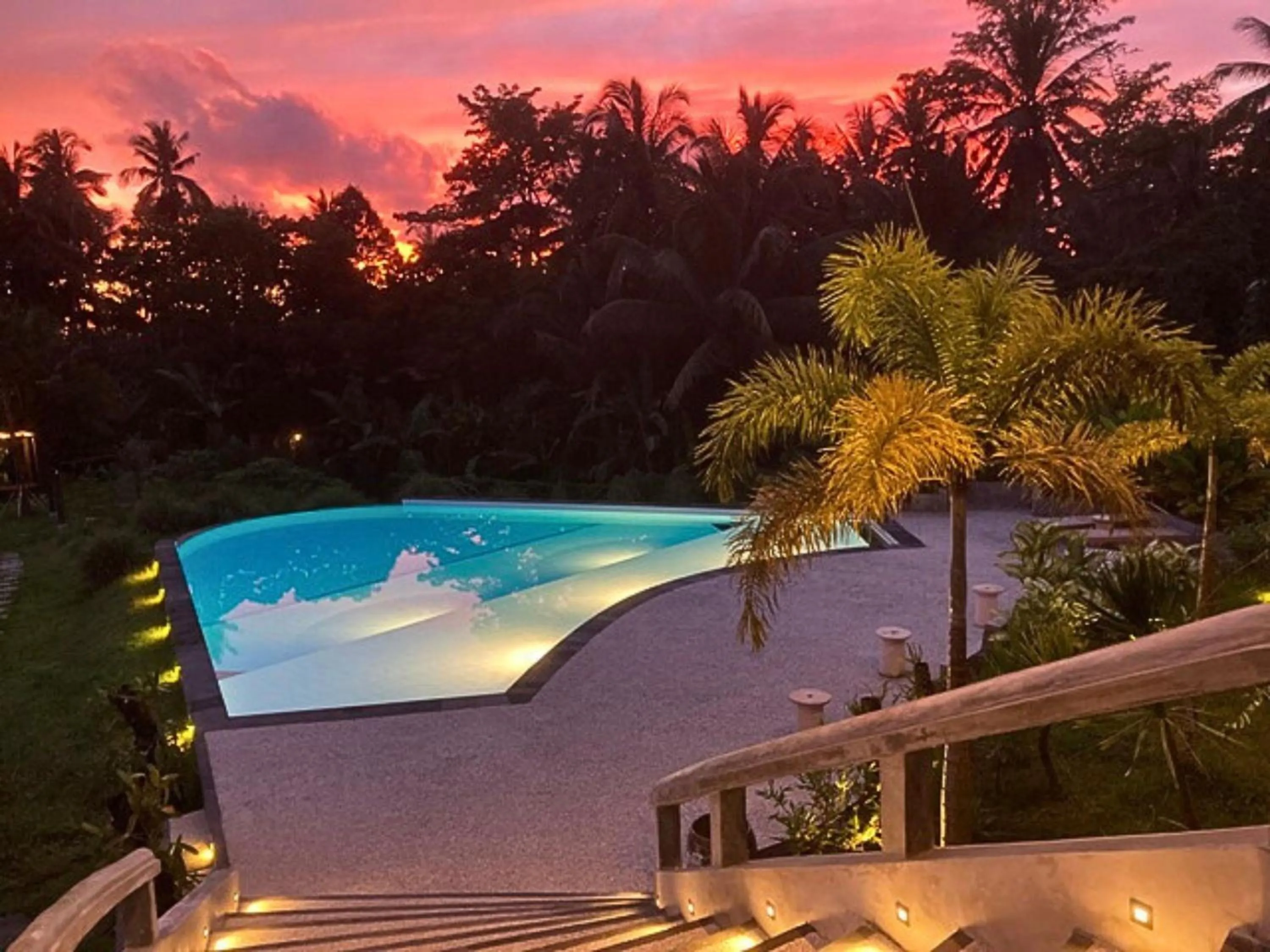 Swimming pool in Antagana Retreat