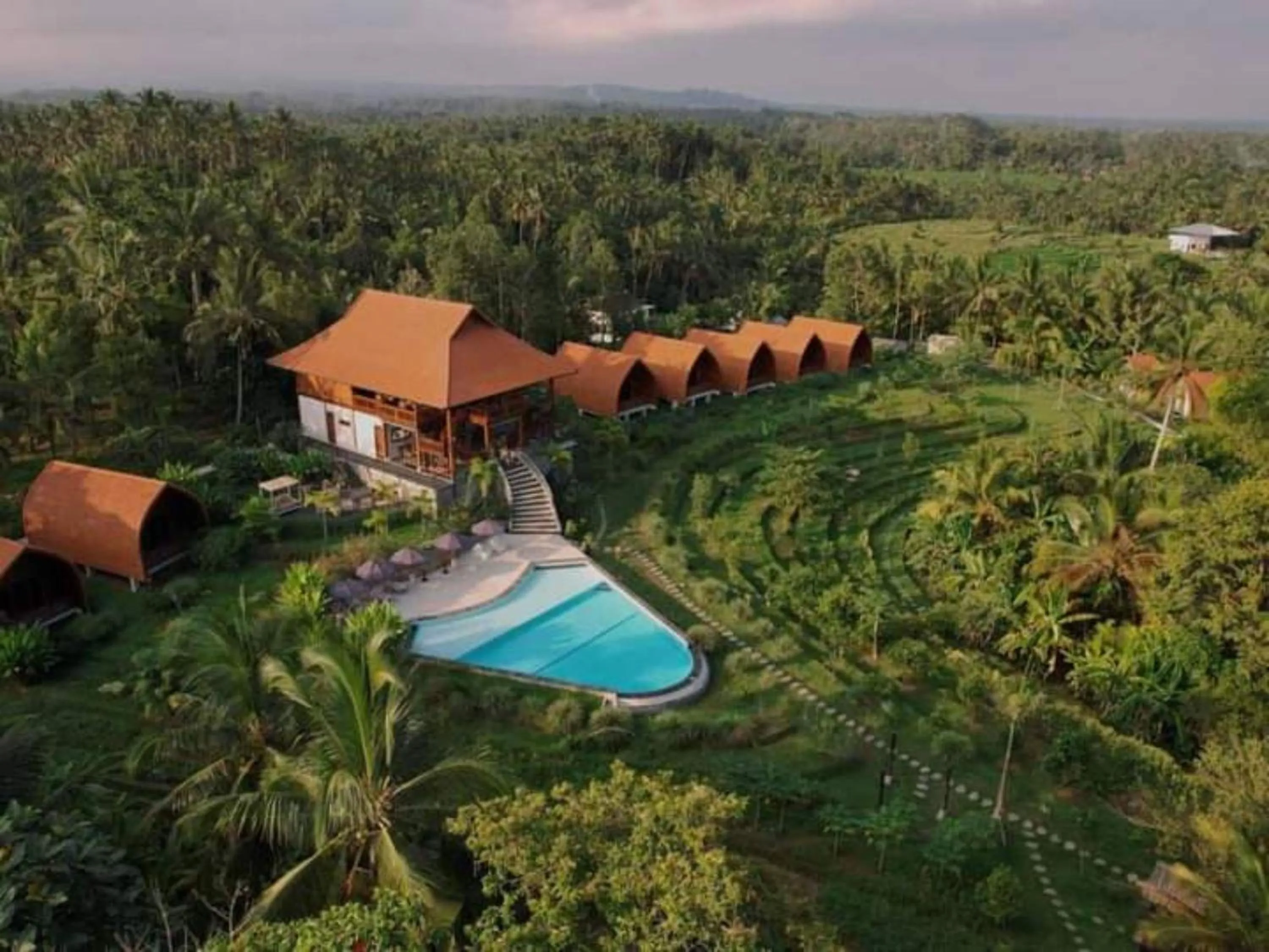 Natural landscape in Antagana Retreat