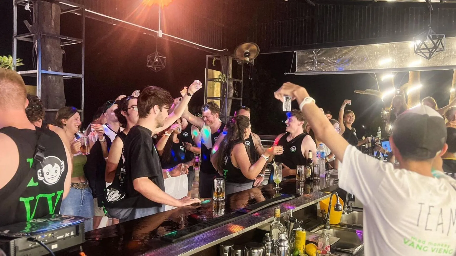 Lounge or bar in Mad Monkey Vang Vieng