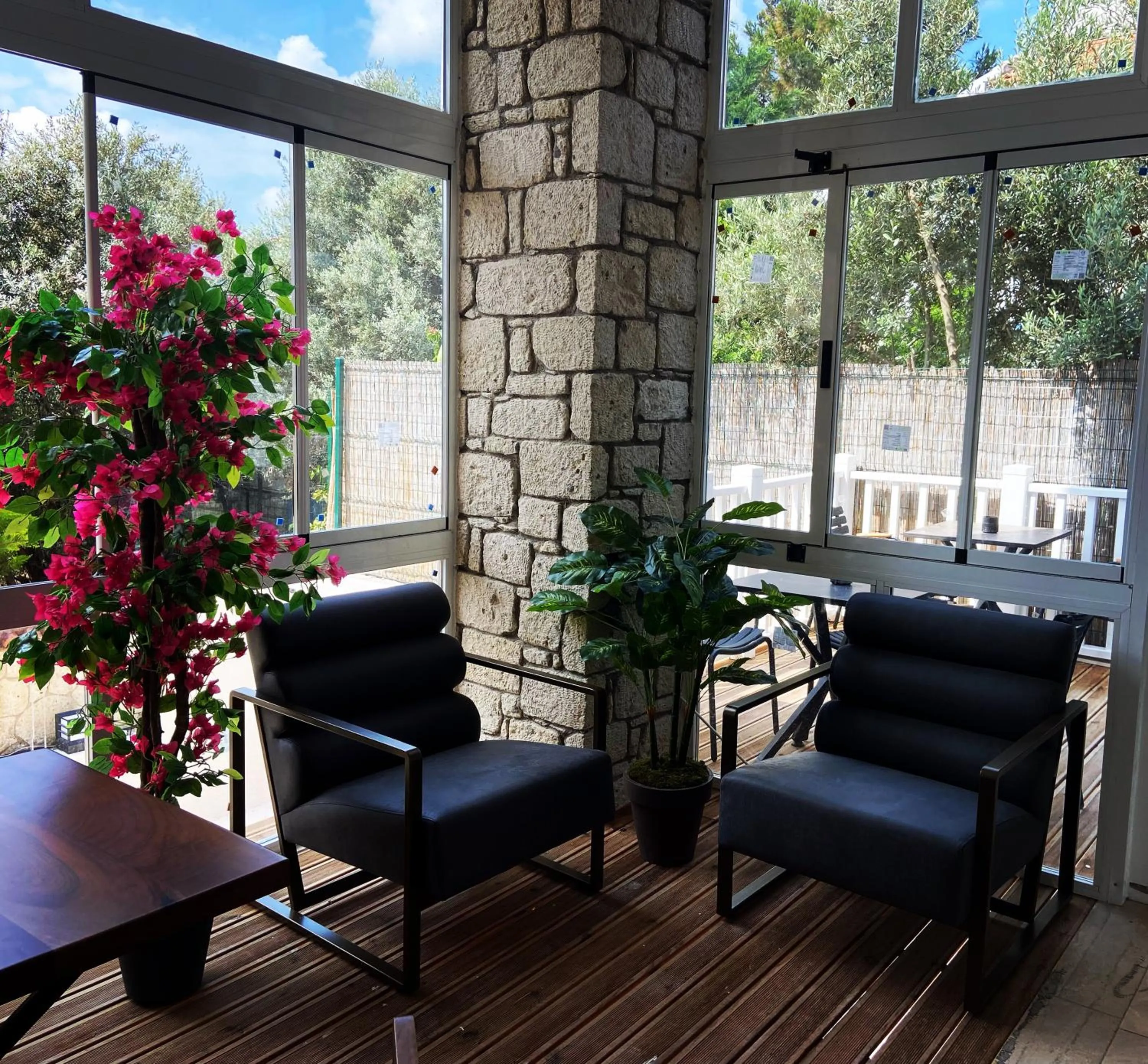 Balcony/Terrace in Alacati Moonbox Hotel