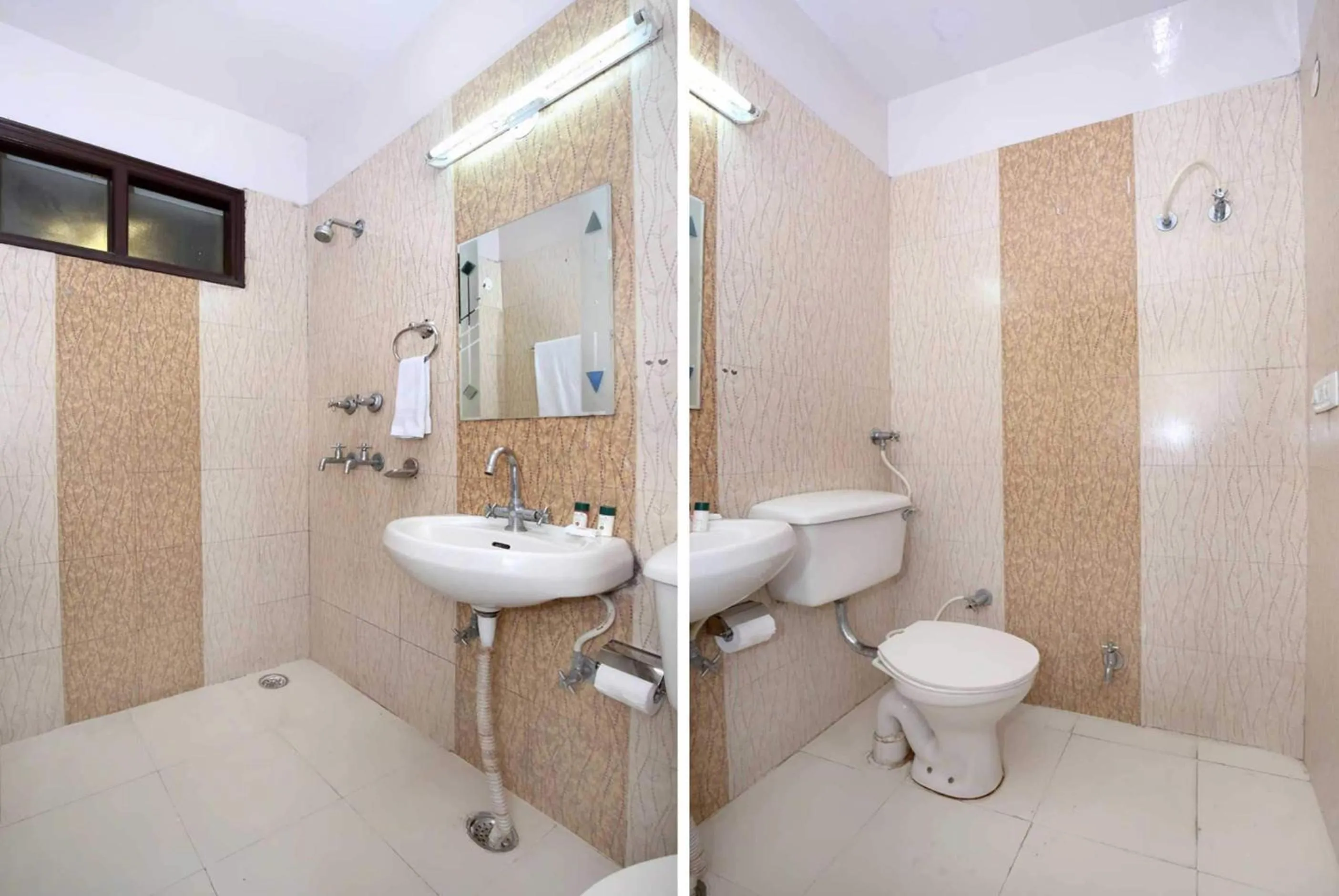 Bathroom in Hotel O Sangam 45