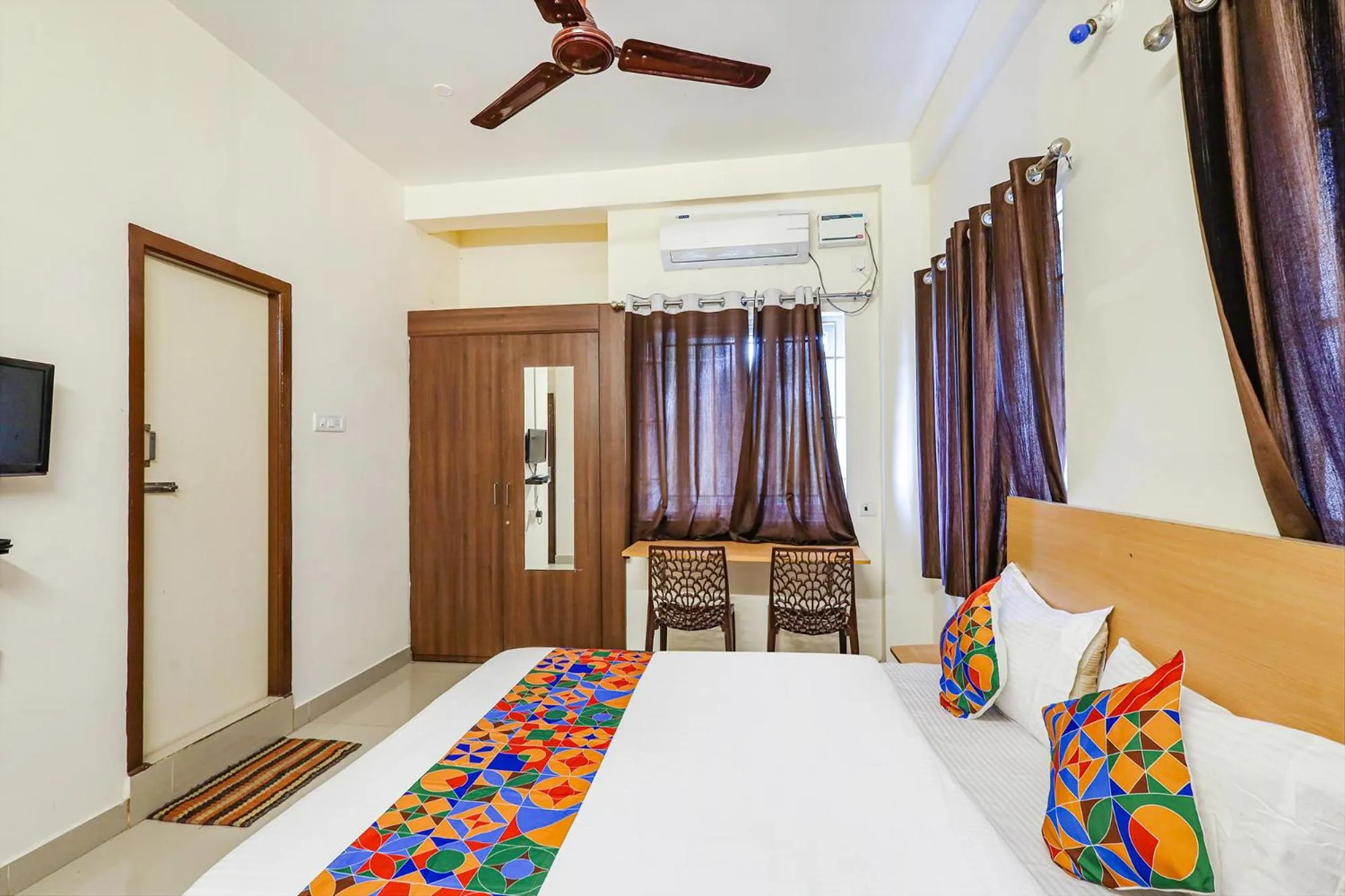 Bed in Fabhotel Tristar Residency - Nr Tambaram Railway Station