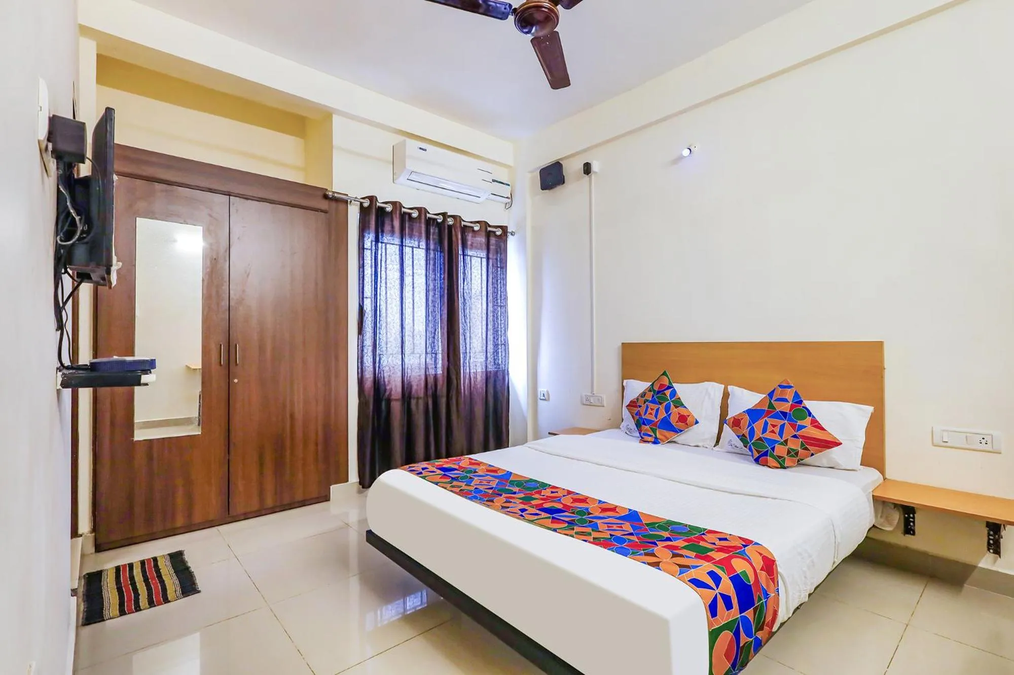 Bed in Fabhotel Tristar Residency - Nr Tambaram Railway Station