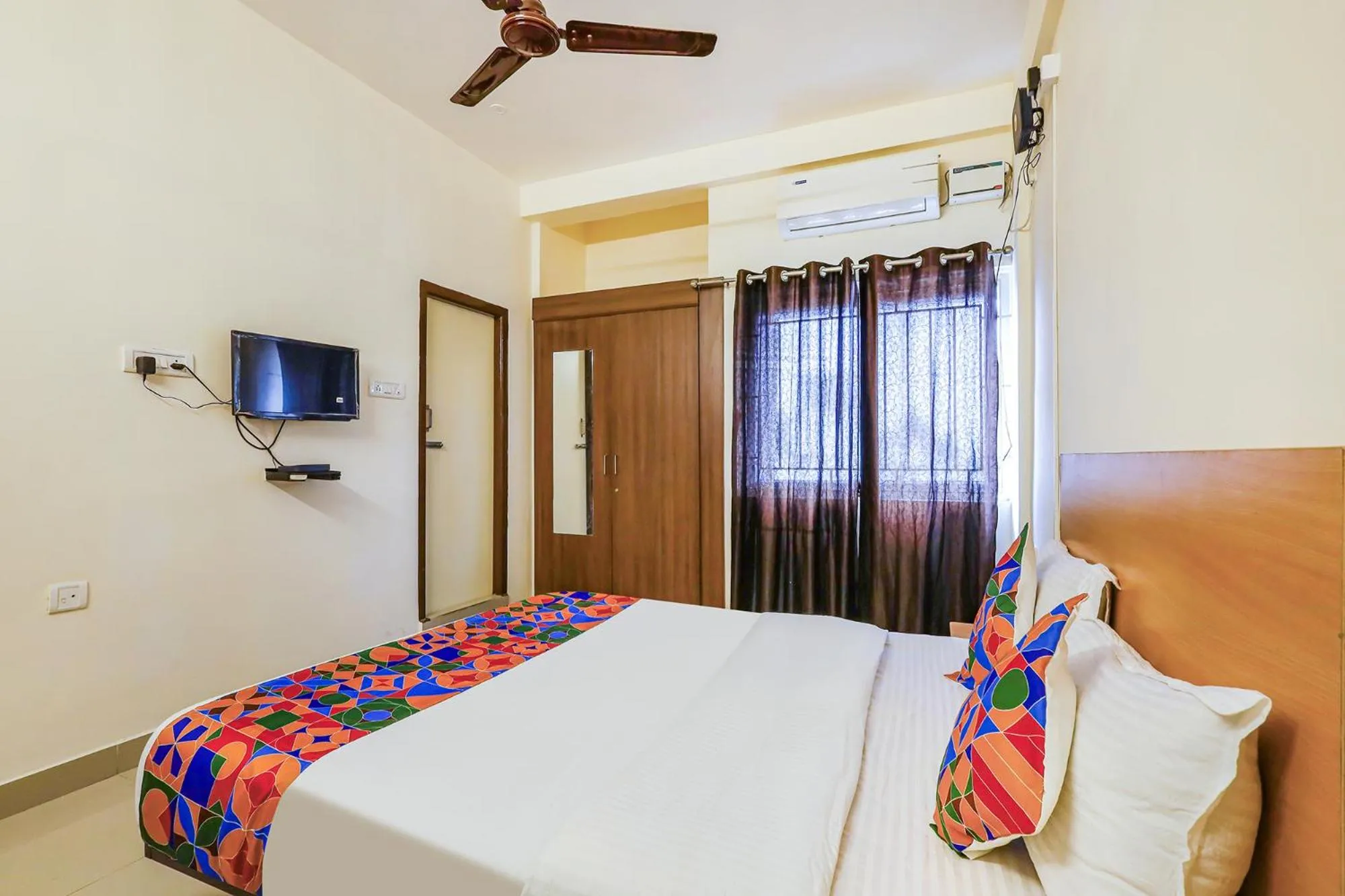 Bed in Fabhotel Tristar Residency - Nr Tambaram Railway Station