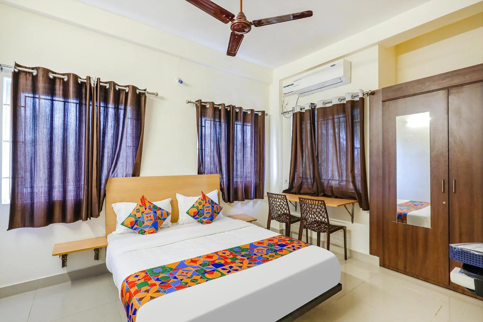 Bed in Fabhotel Tristar Residency - Nr Tambaram Railway Station
