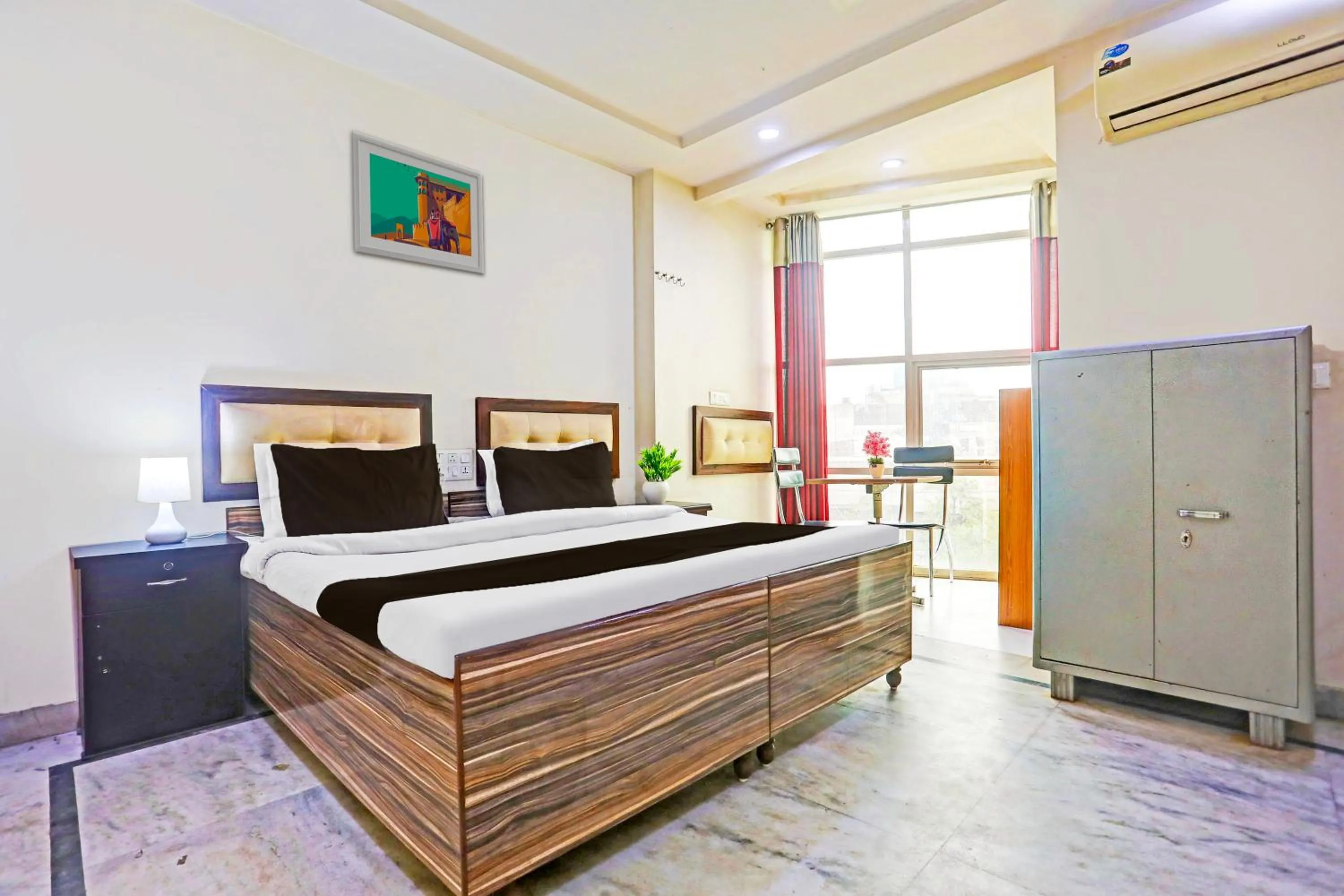 Bedroom, Bed in HOTEL O KRISHNA VILLA