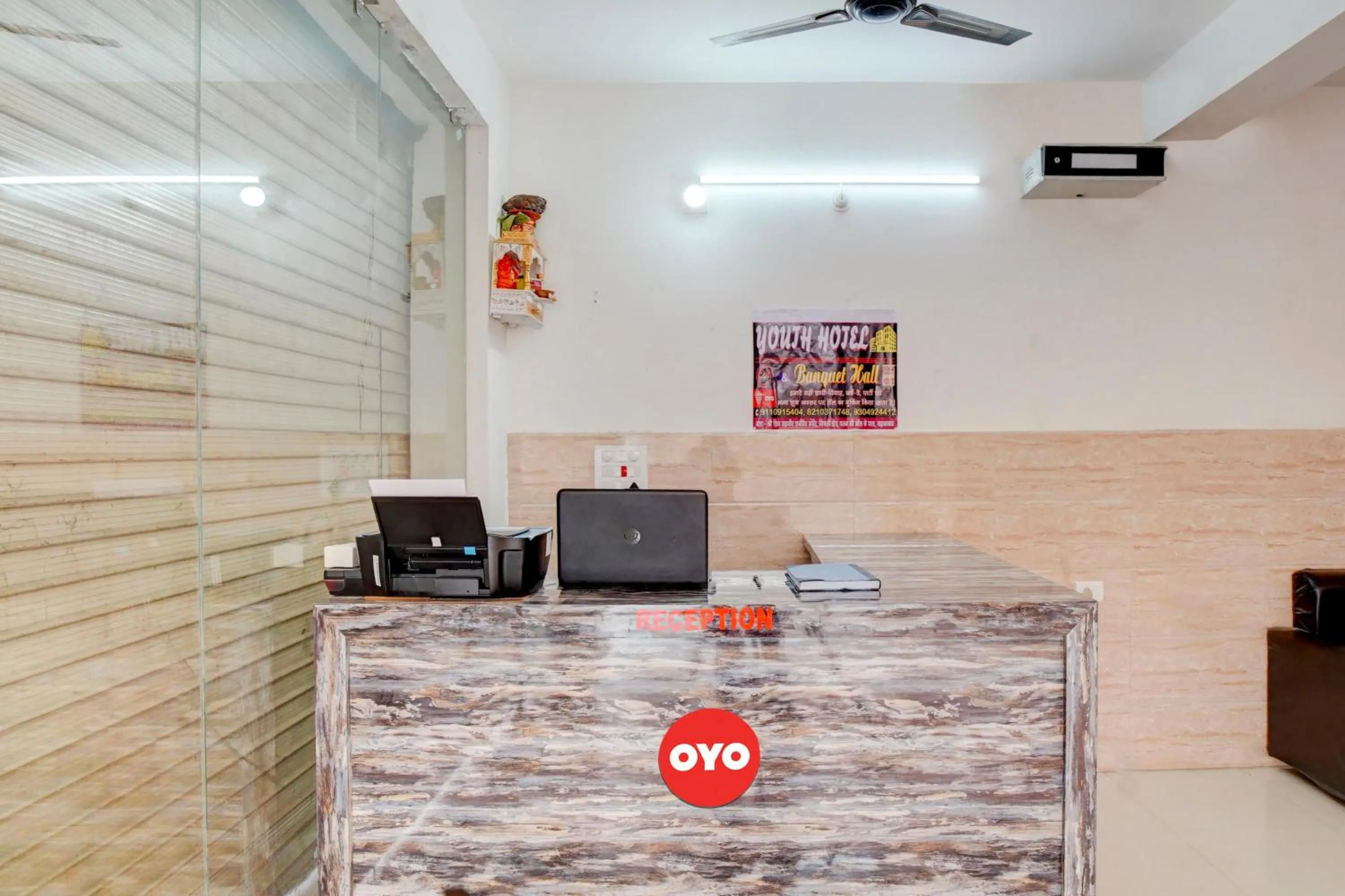 Lobby or reception in Hotel O Youth Hotel & Banquet Hall