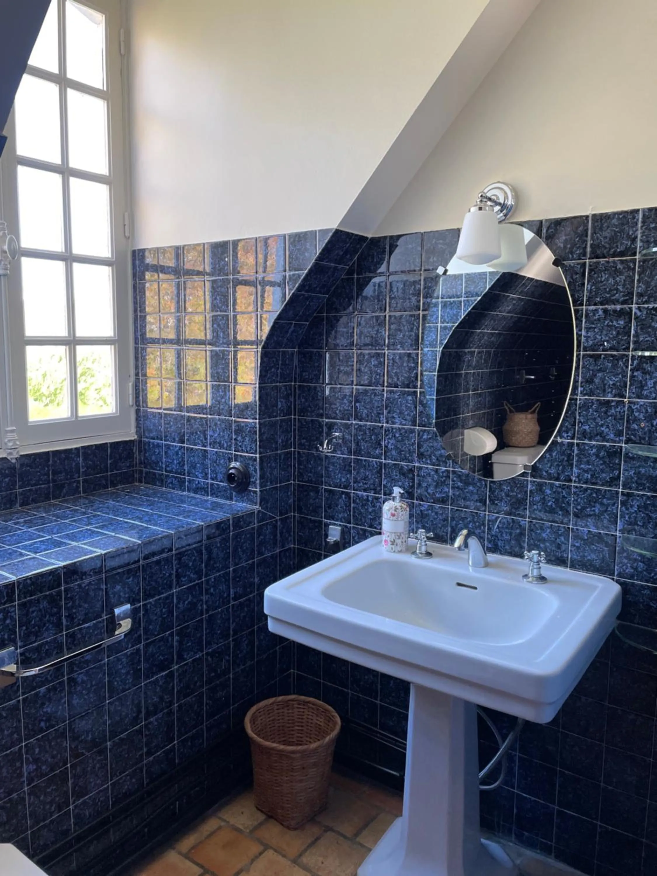Bathroom in Château de la Huberdière