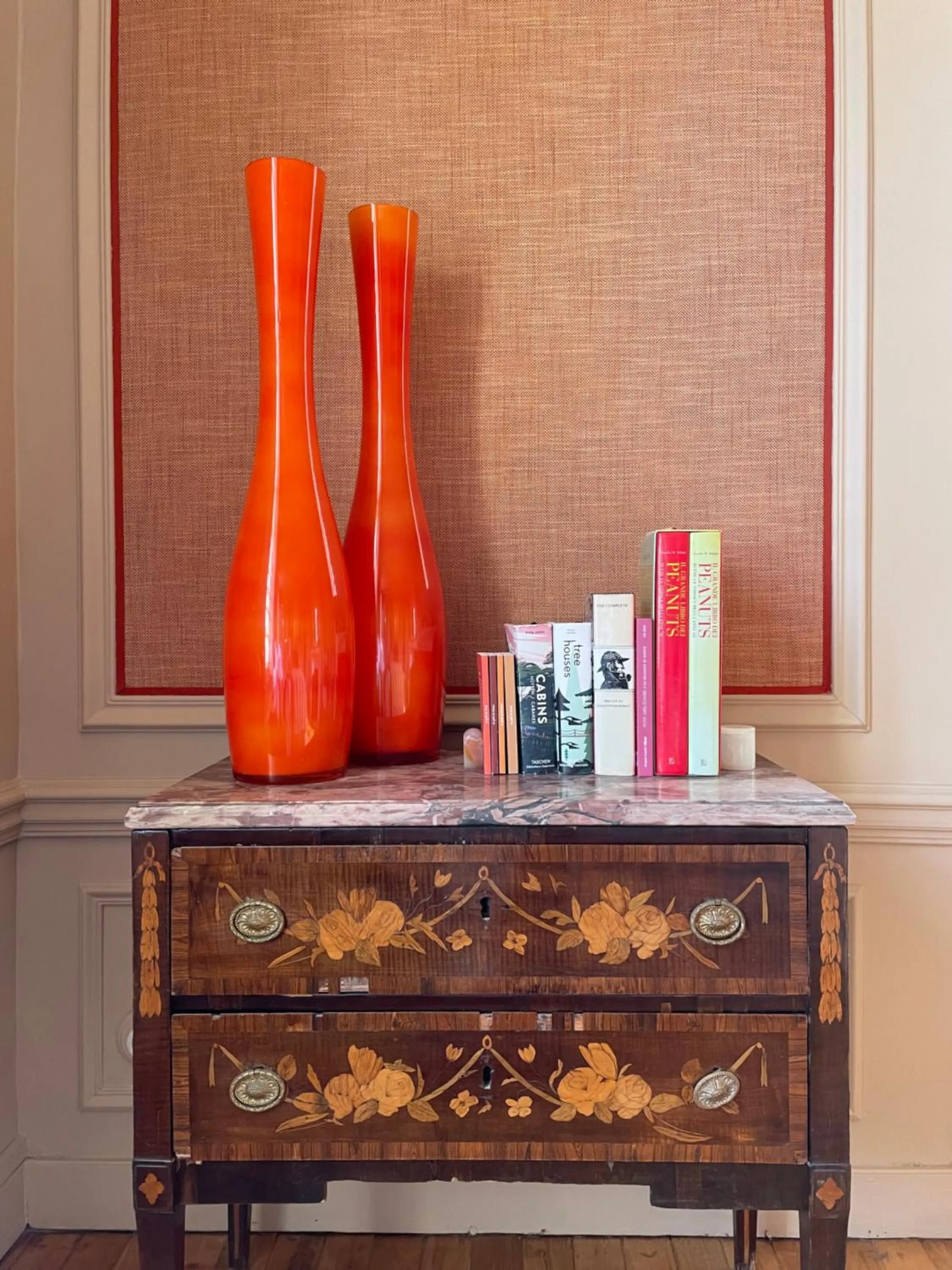 Decorative detail in Château de la Huberdière