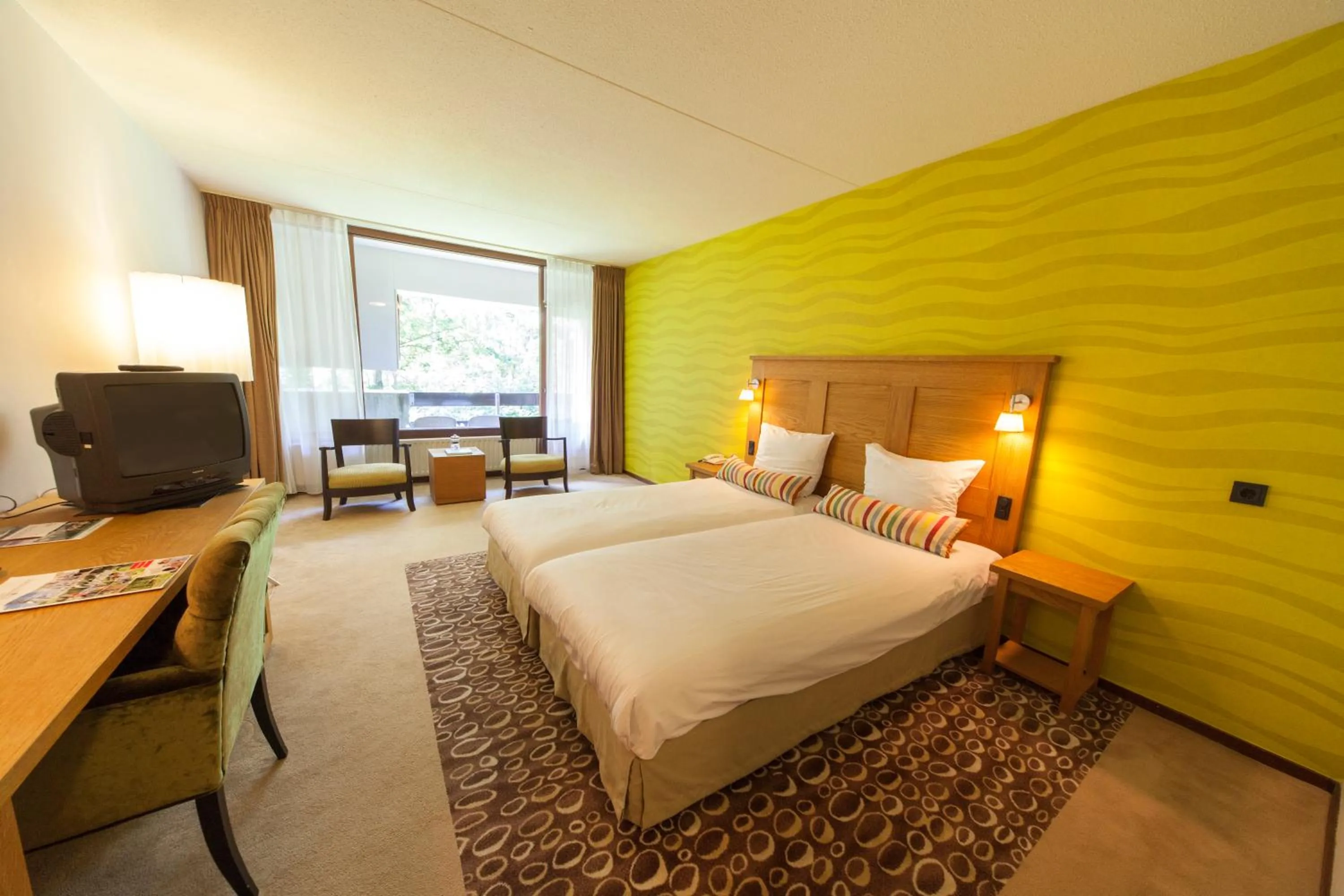 Photo of the whole room, Bed in Fletcher Hotel Restaurant Sallandse Heuvelrug