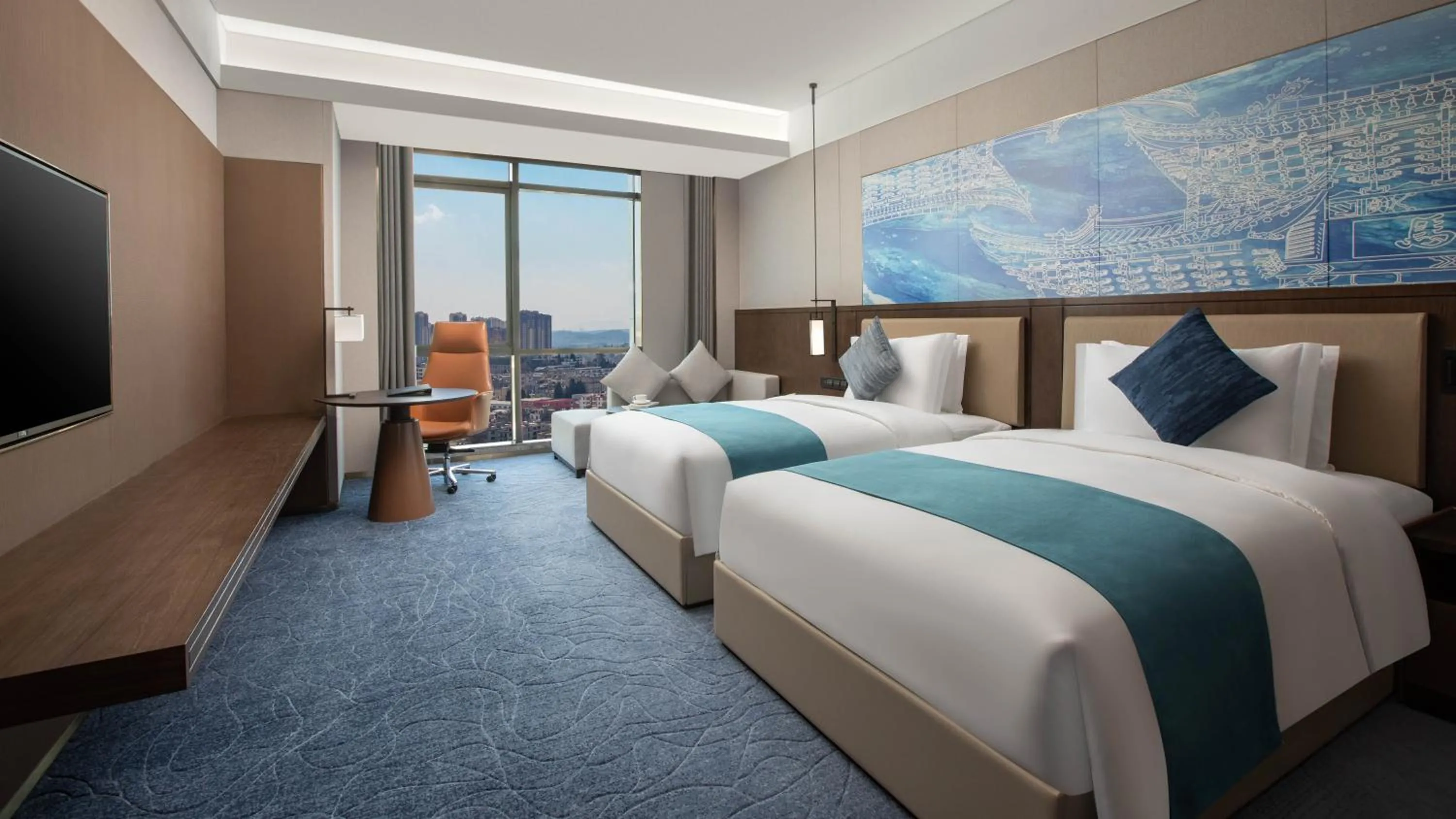 Bed in Wingate by Wyndham Kunming Airport