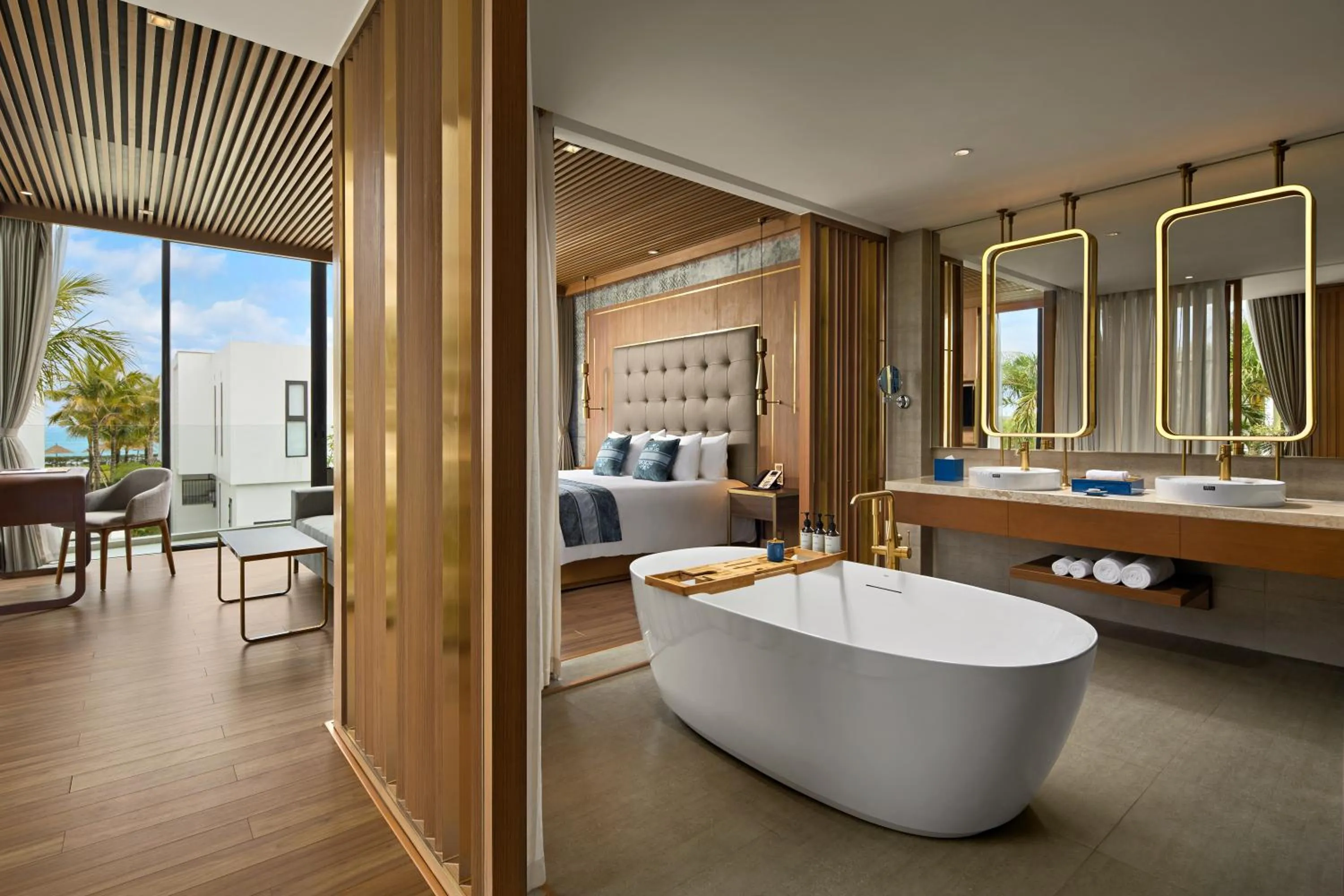 Bathroom in Wyndham Hoi An Royal Beachfront Resort & Villas