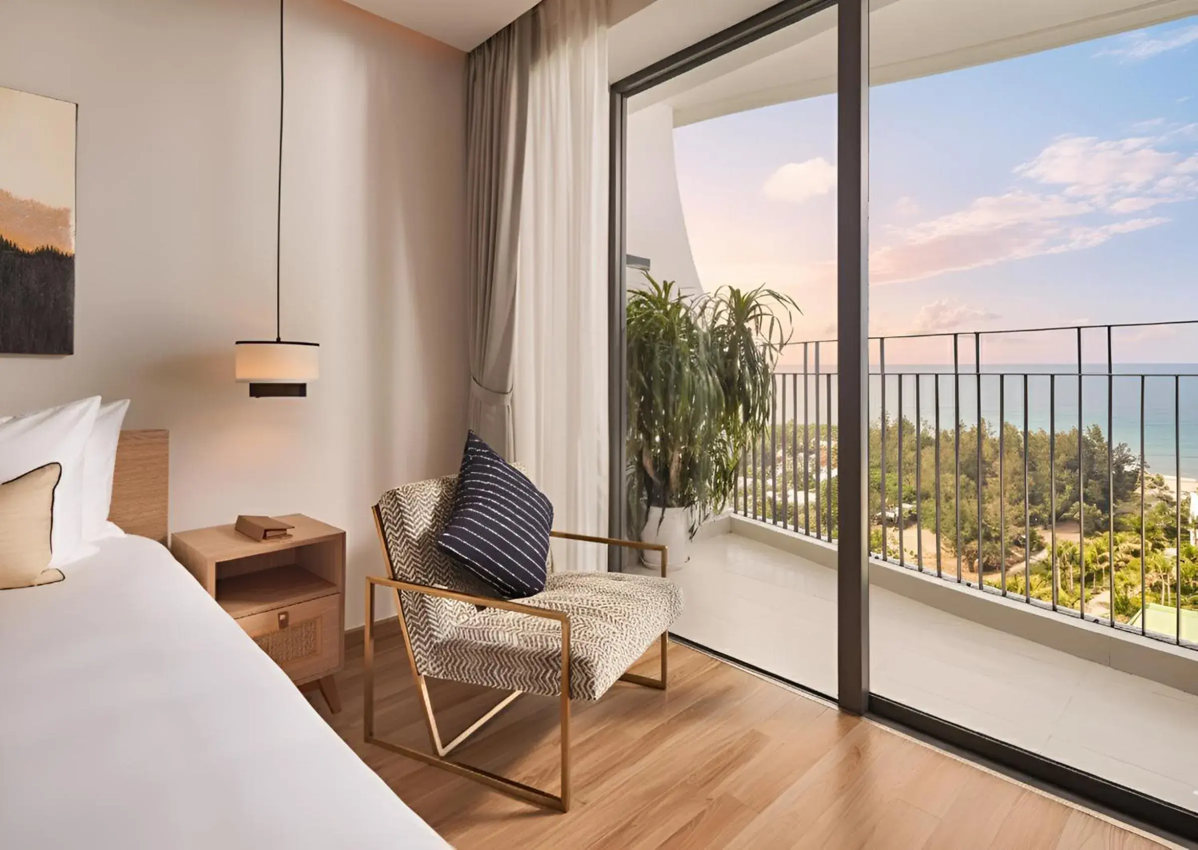 King Studio with Ocean View in Wyndham Hoi An Royal Beachfront Resort & Villas King Studio with Ocean View in Wyndham Hoi An Royal Beachfront Resort & Villas