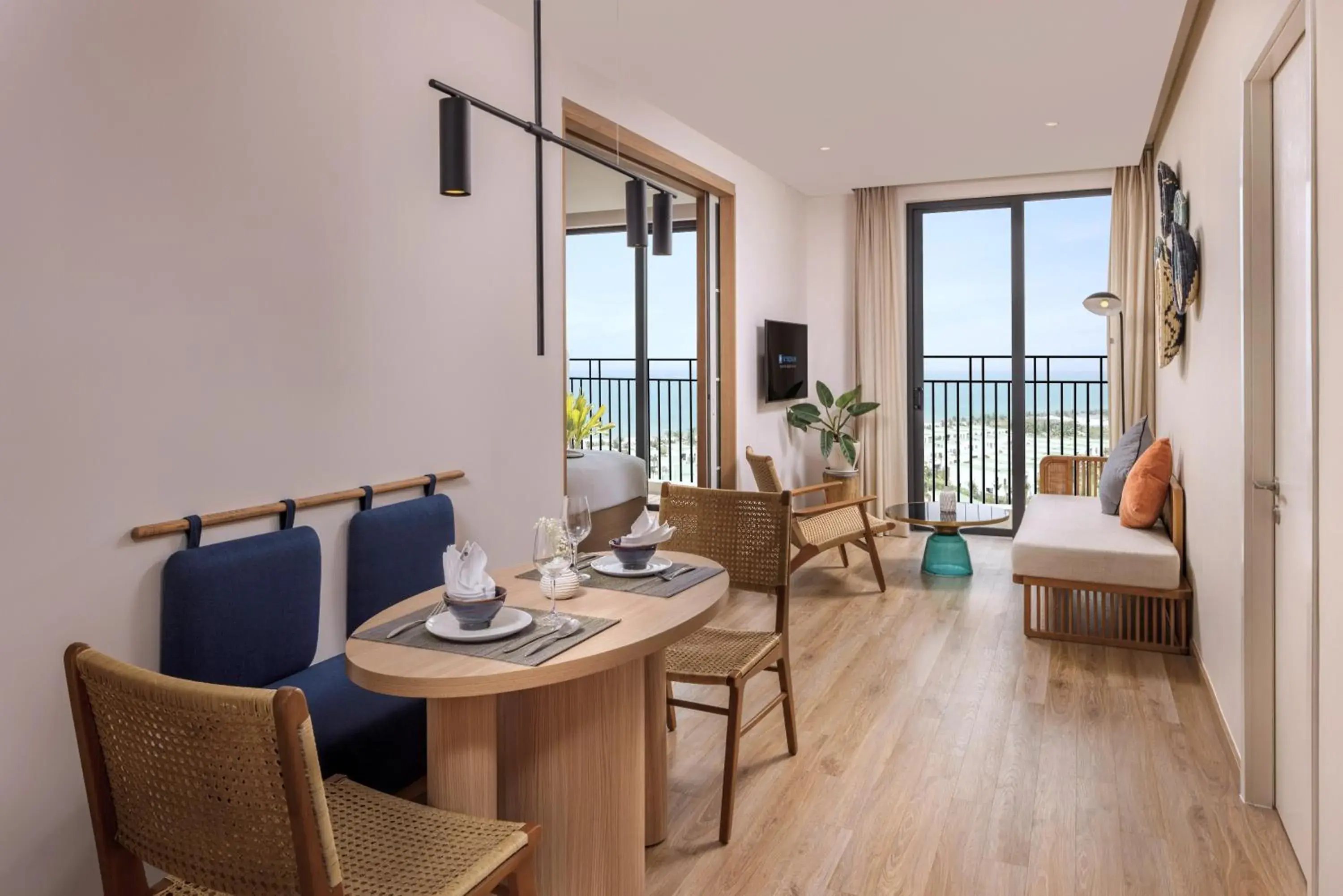 Two-Bedroom Executive King Suite with Ocean View in Wyndham Hoi An Royal Beachfront Resort & Villas Two-Bedroom Executive King Suite with Ocean View in Wyndham Hoi An Royal Beachfront Resort & Villas