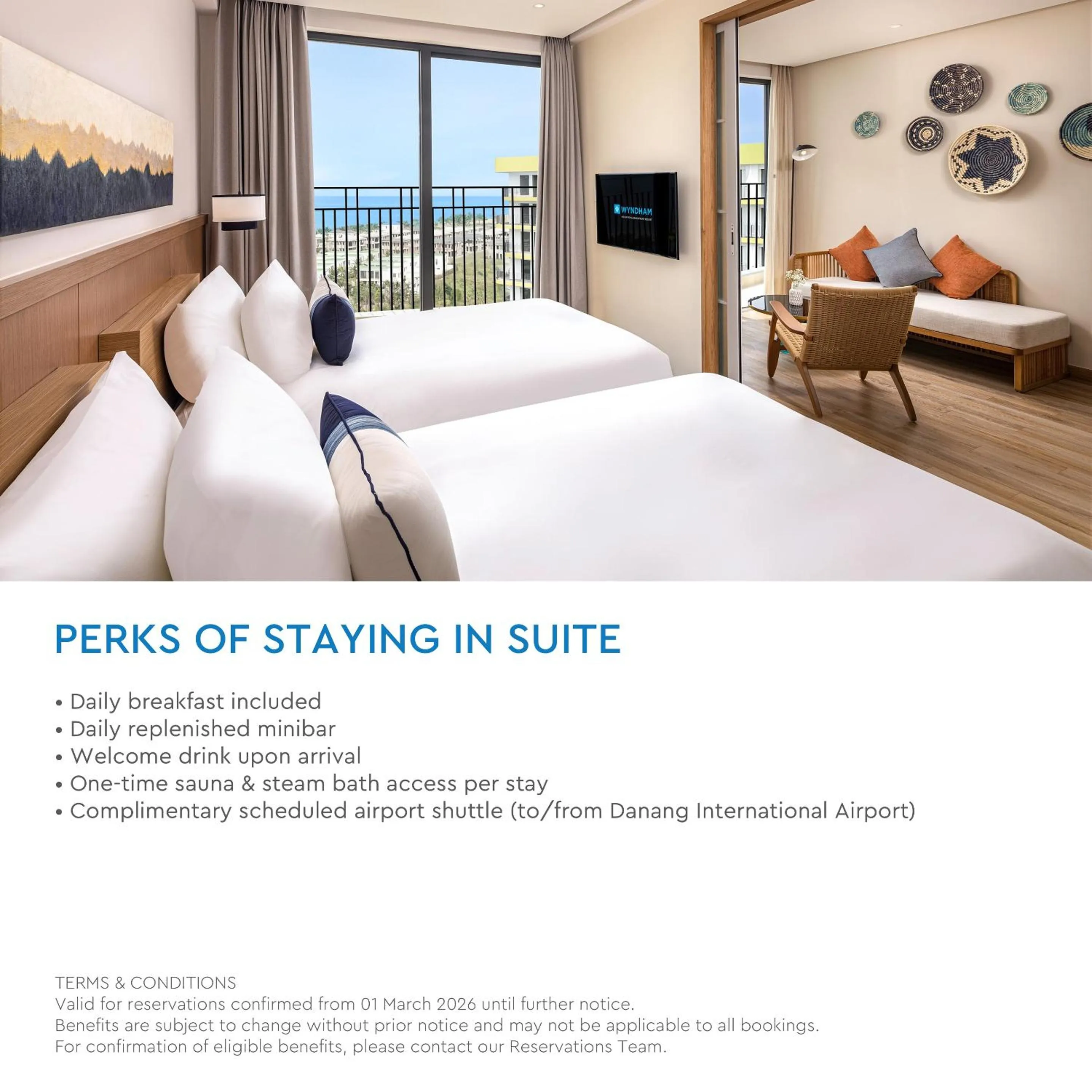 room service, Bed in Wyndham Hoi An Royal Beachfront Resort & Villas