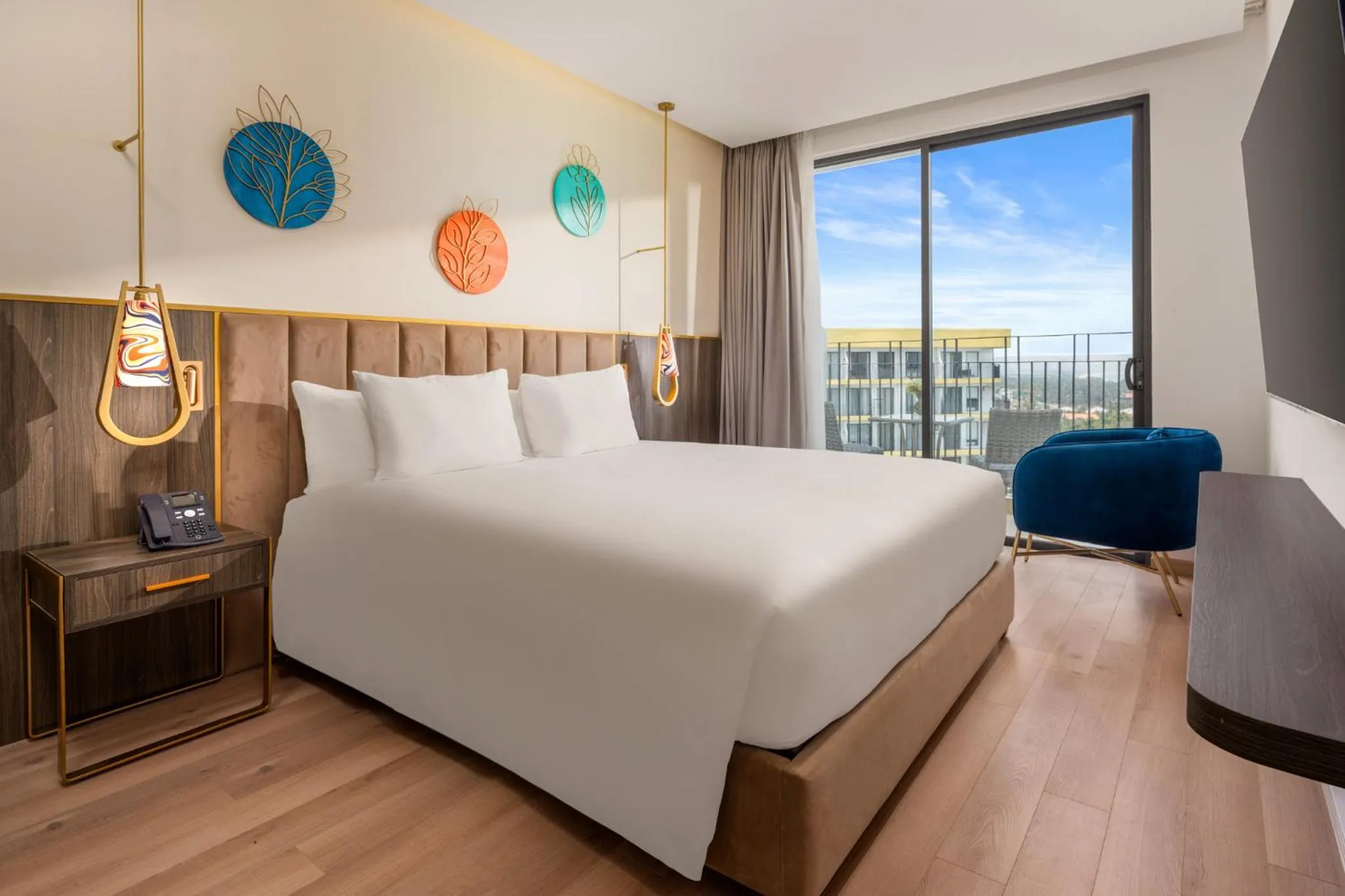 Bed in Wyndham Hoi An Royal Beachfront Resort & Villas