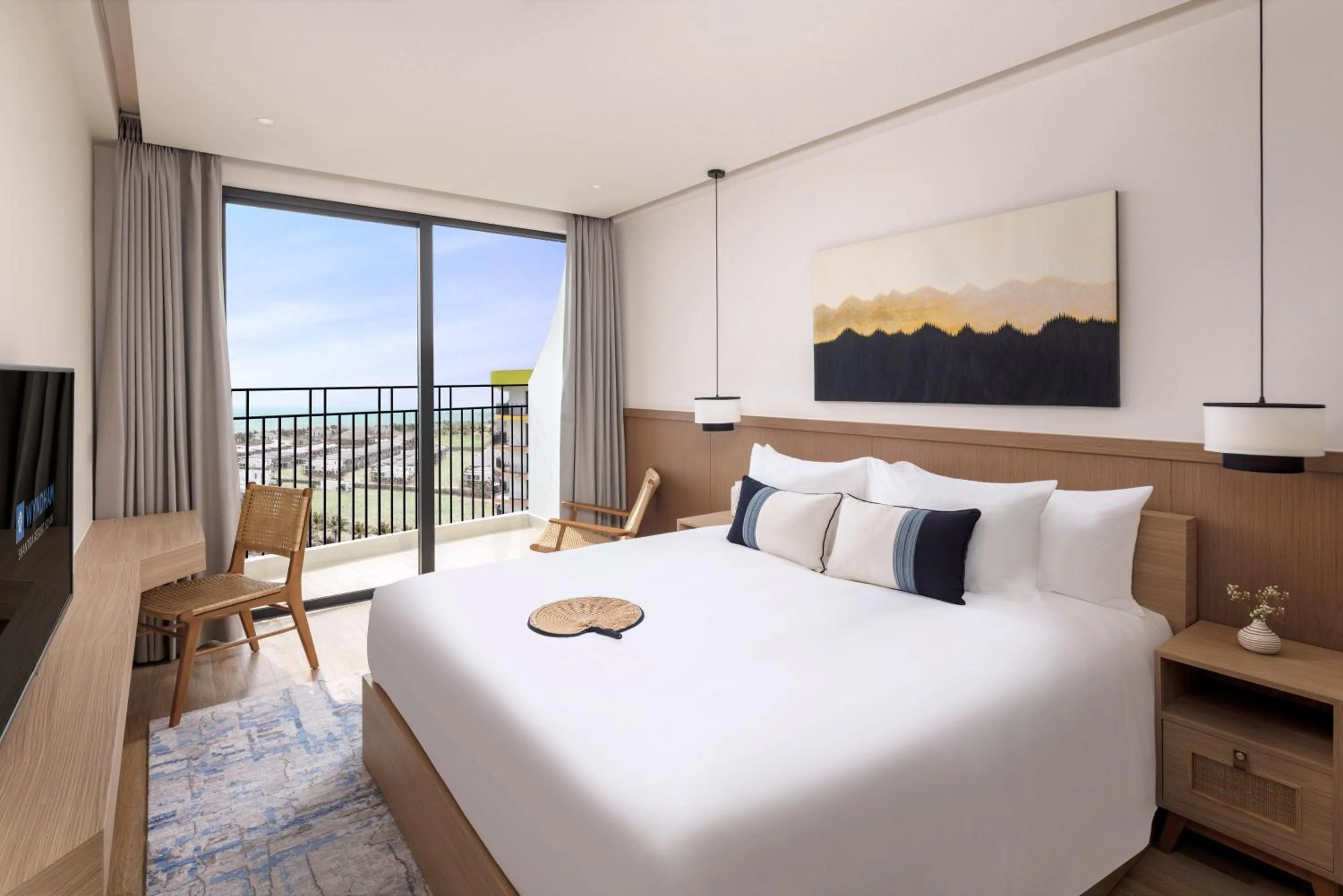 Two-Bedroom Executive Twin Suite with Ocean View in Wyndham Hoi An Royal Beachfront Resort & Villas