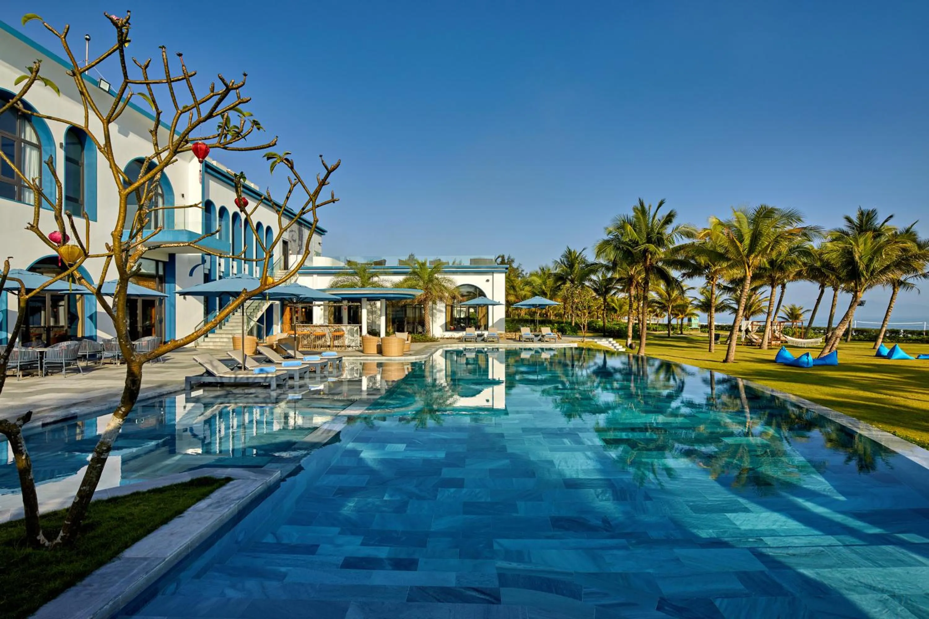 Swimming pool in Wyndham Hoi An Royal Beachfront Resort & Villas