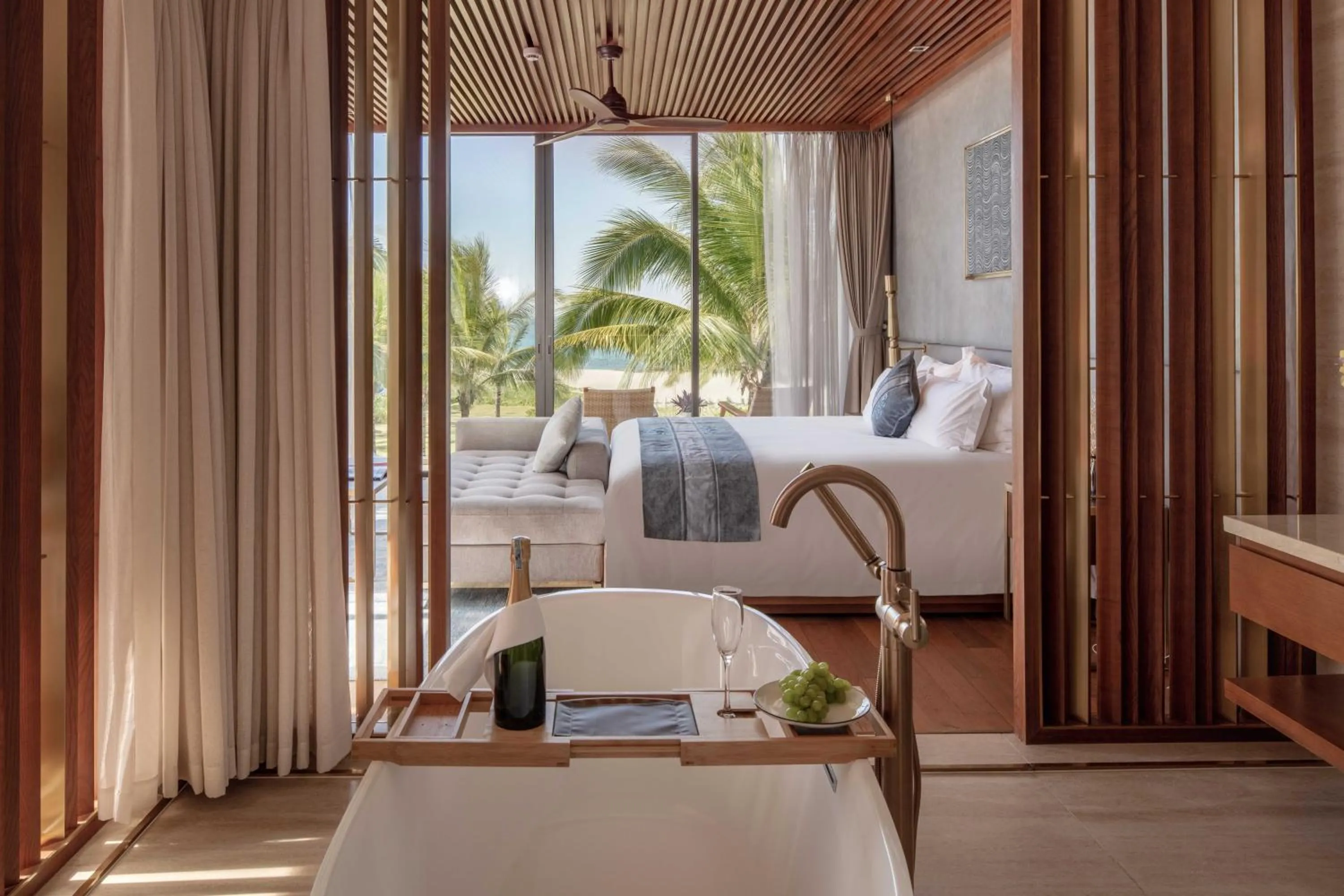 Bedroom, Bed in Wyndham Hoi An Royal Beachfront Resort & Villas