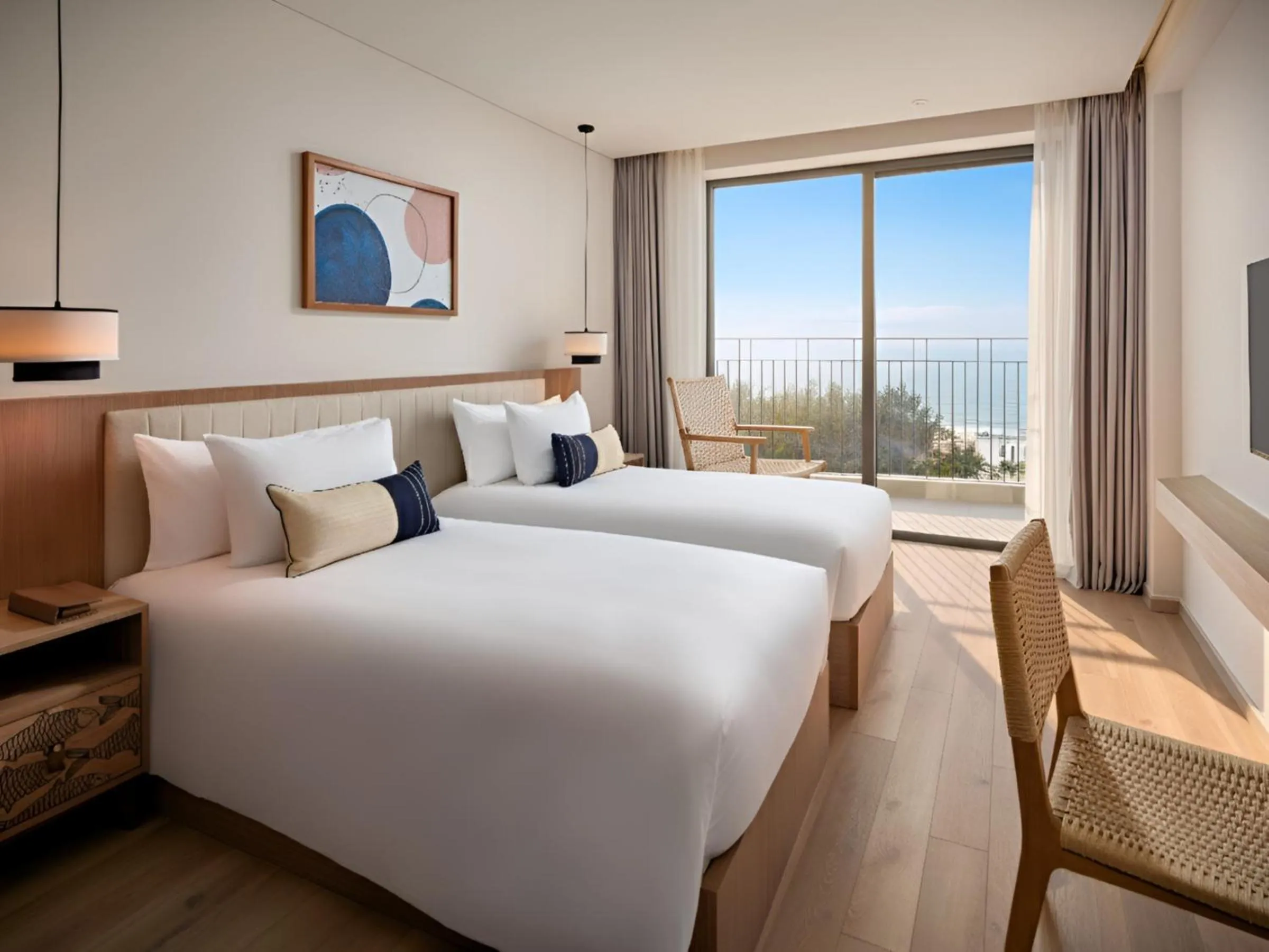 Bedroom, Bed in Wyndham Hoi An Royal Beachfront Resort & Villas