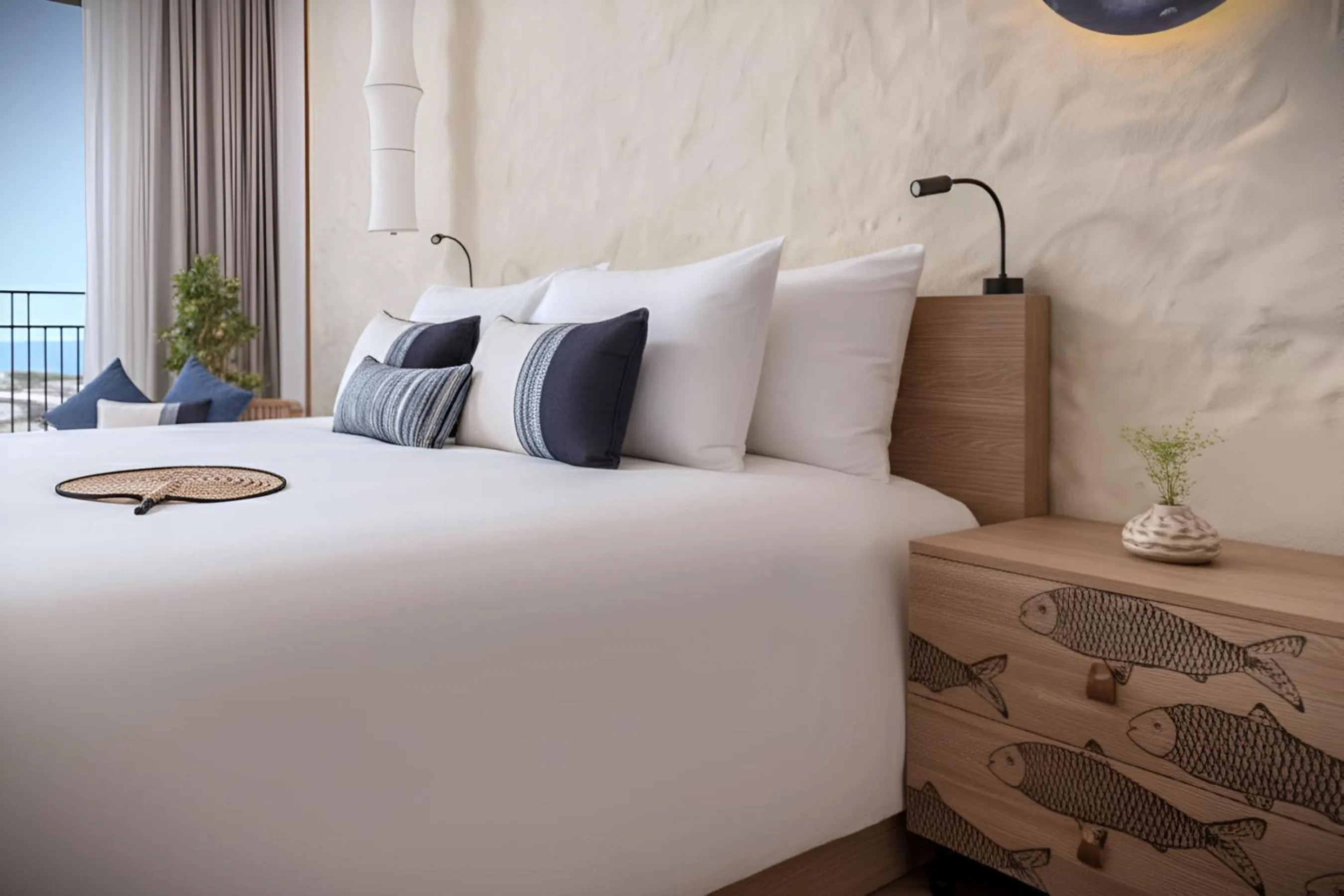 Bed in Wyndham Hoi An Royal Beachfront Resort & Villas