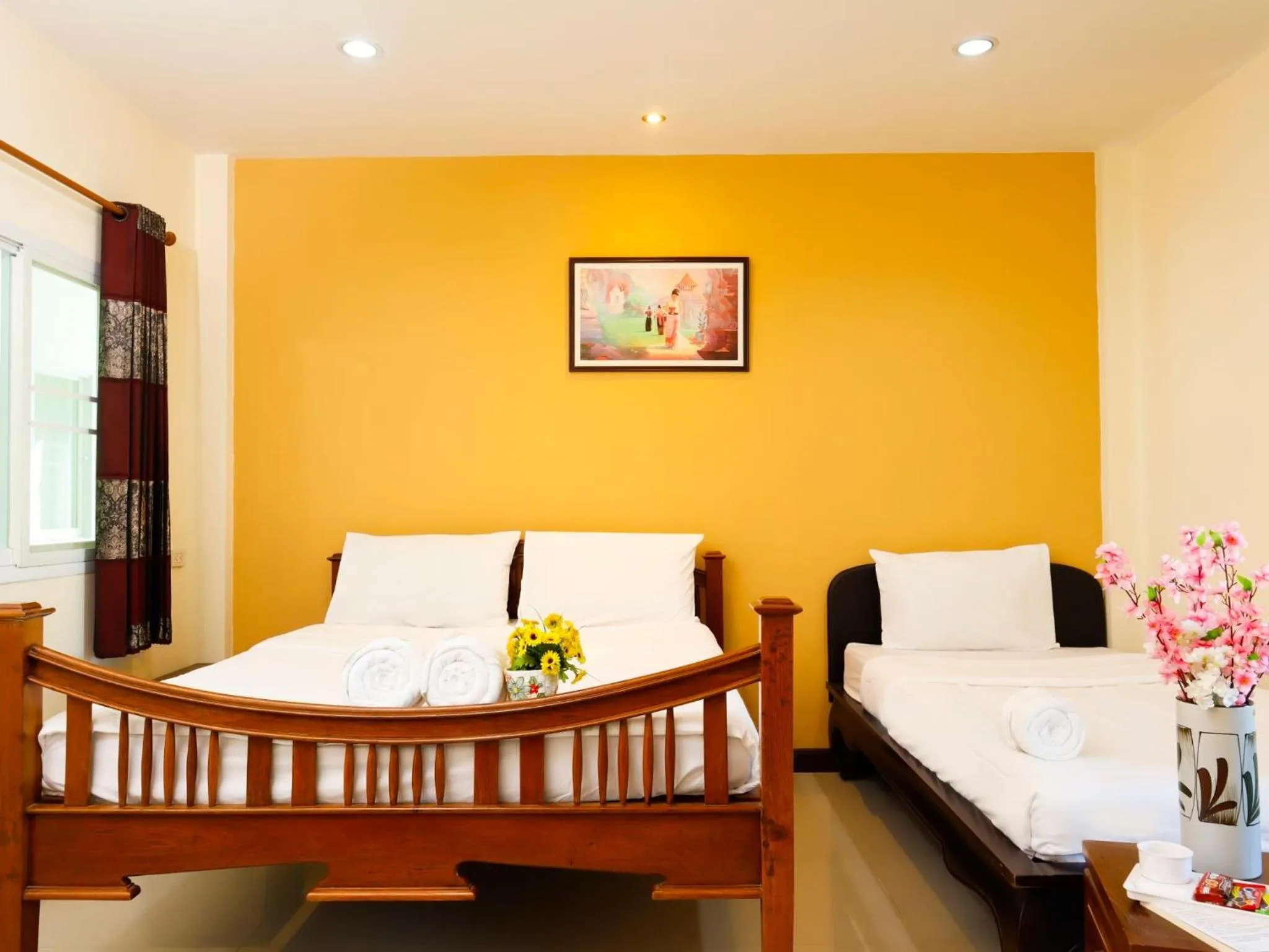 Bed in AIRBEST Explore Chiang Rai