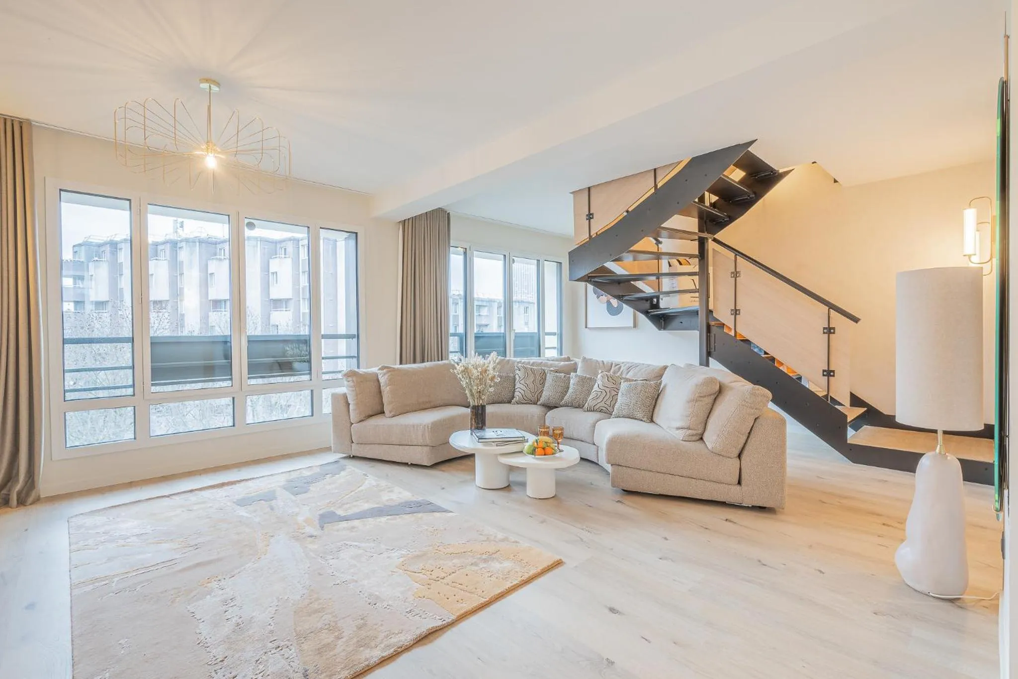 Living room in Yuna Porte-Maillot - ApartHotel